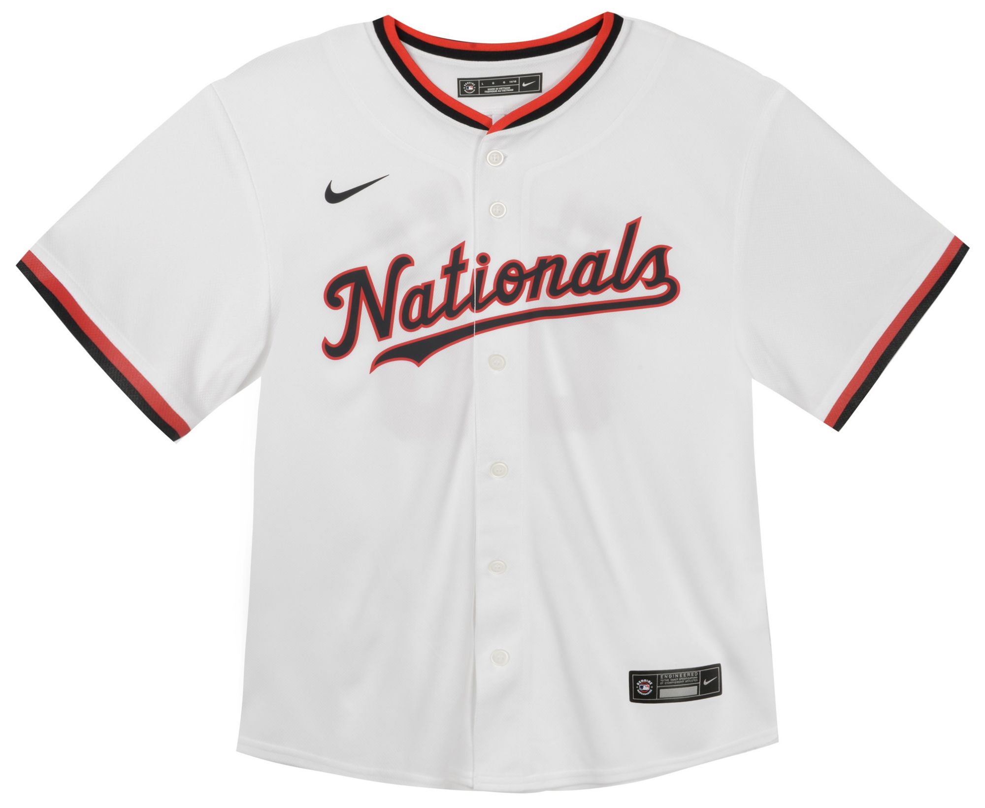 Outerstuff Infant Washington Nationals White Blank Home Game Jersey