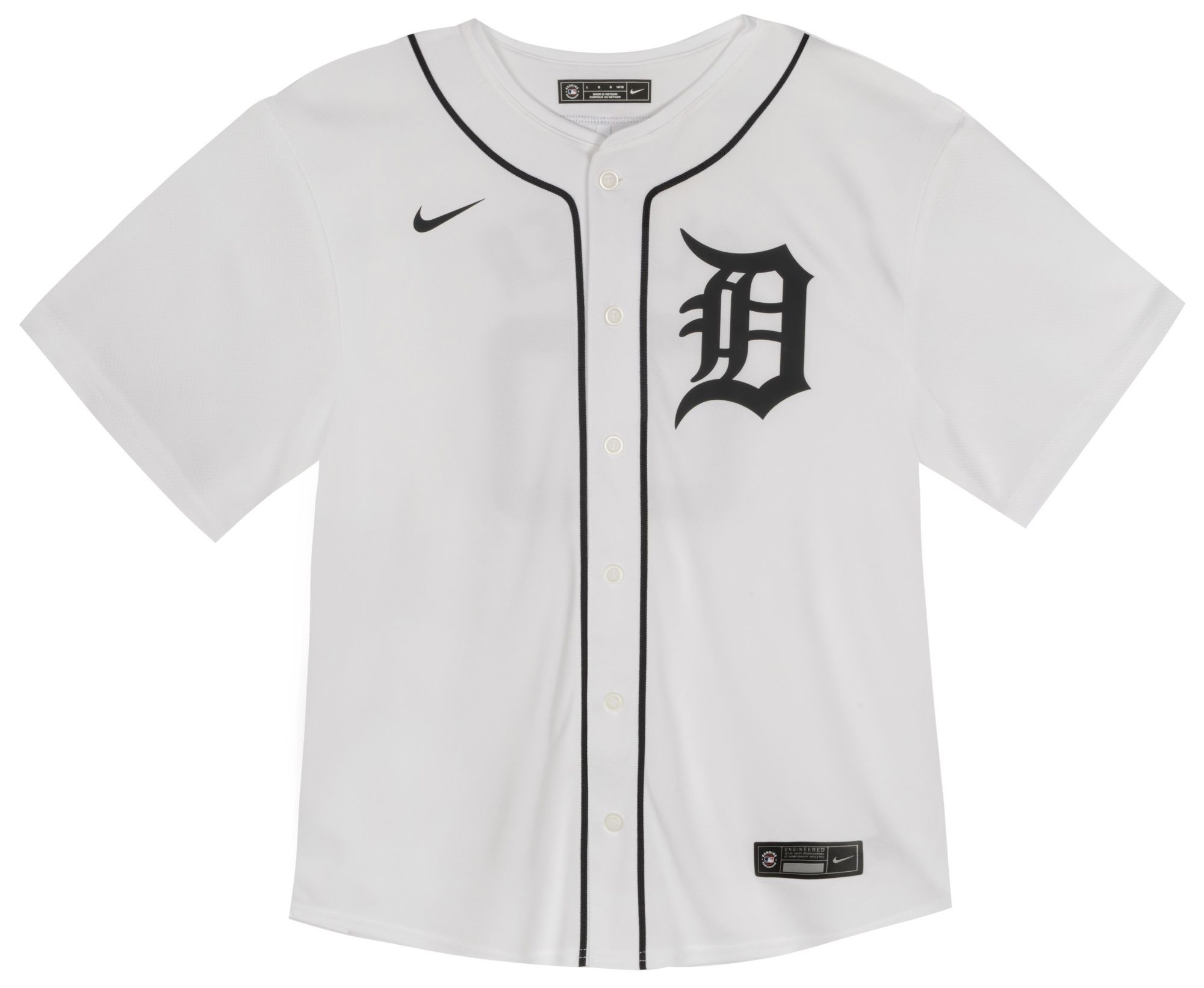 Outerstuff Infant Detroit Tigers White Blank Home Game Jersey