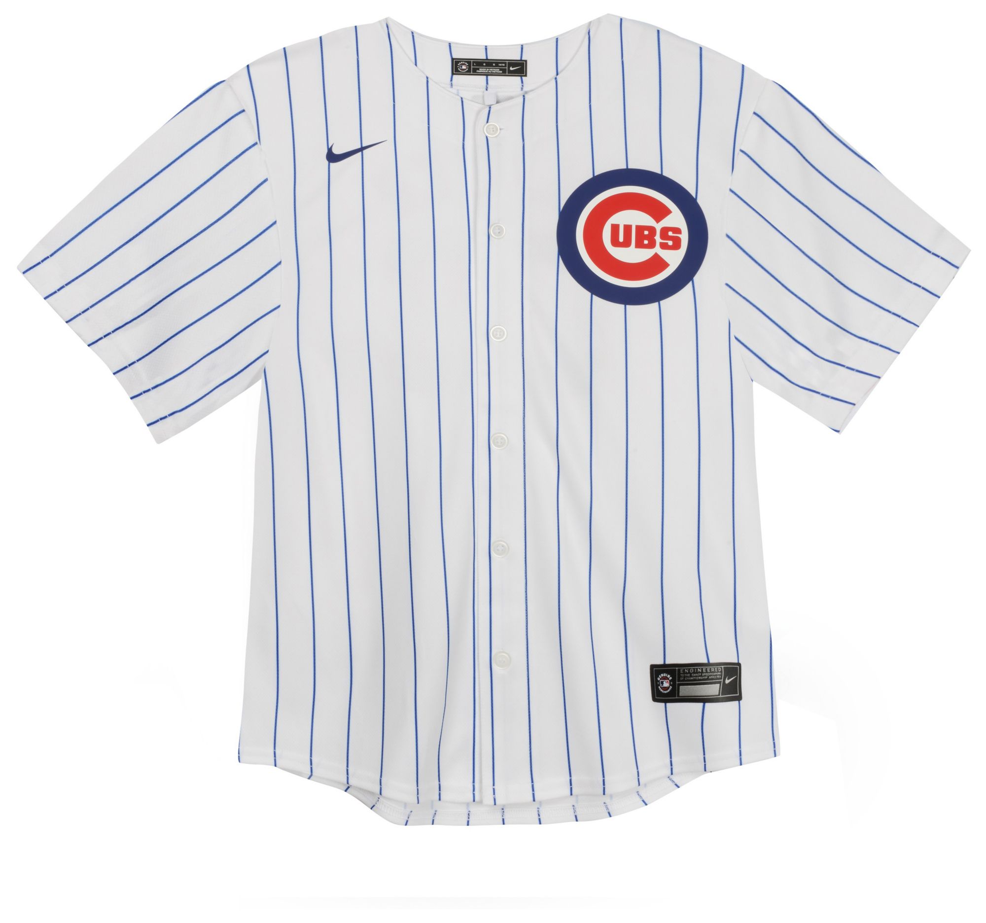Outerstuff Toddler Chicago Cubs White Blank Home Game Jersey