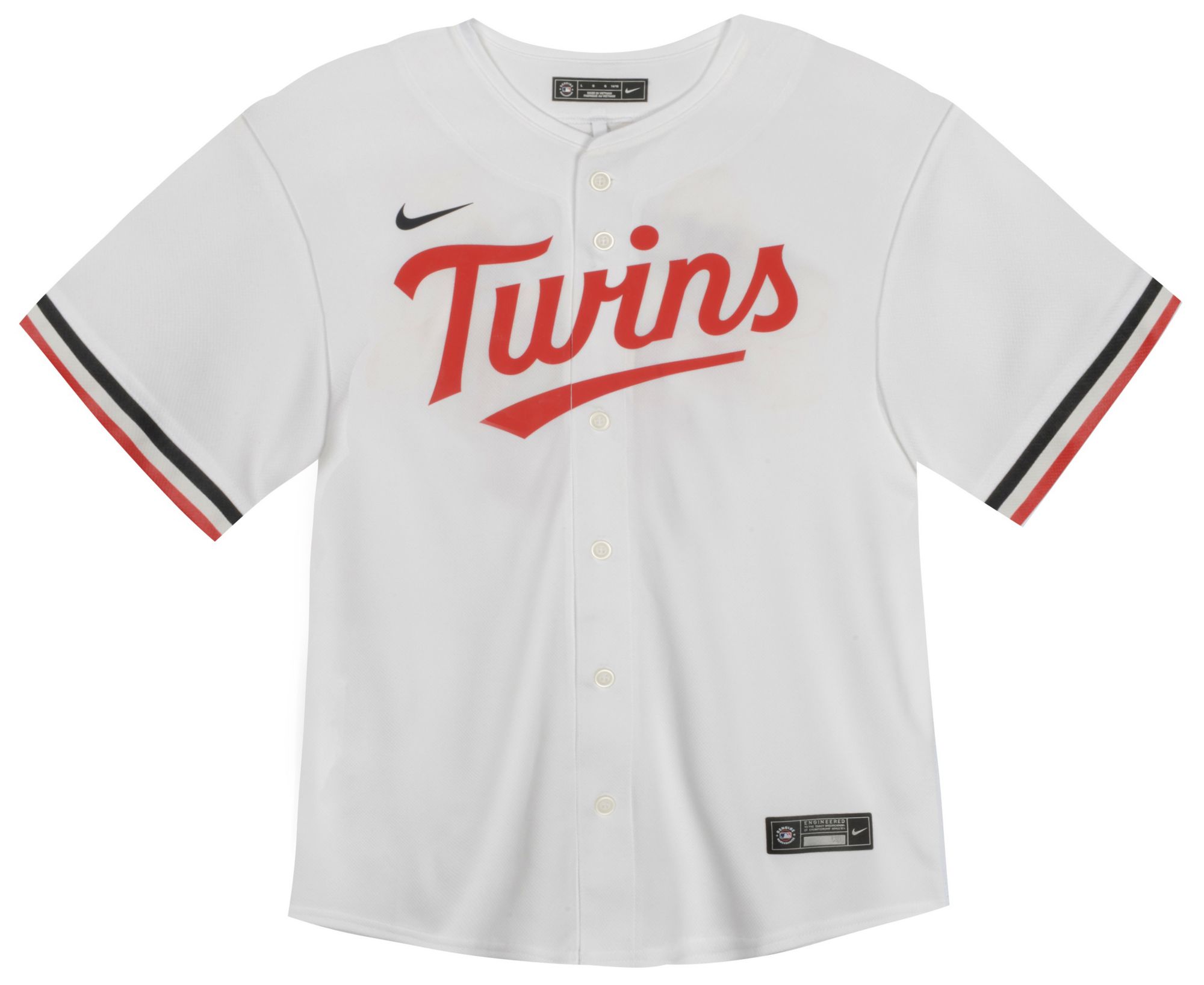 Outerstuff Toddler Minnesota Twins White Blank Home Game Jersey