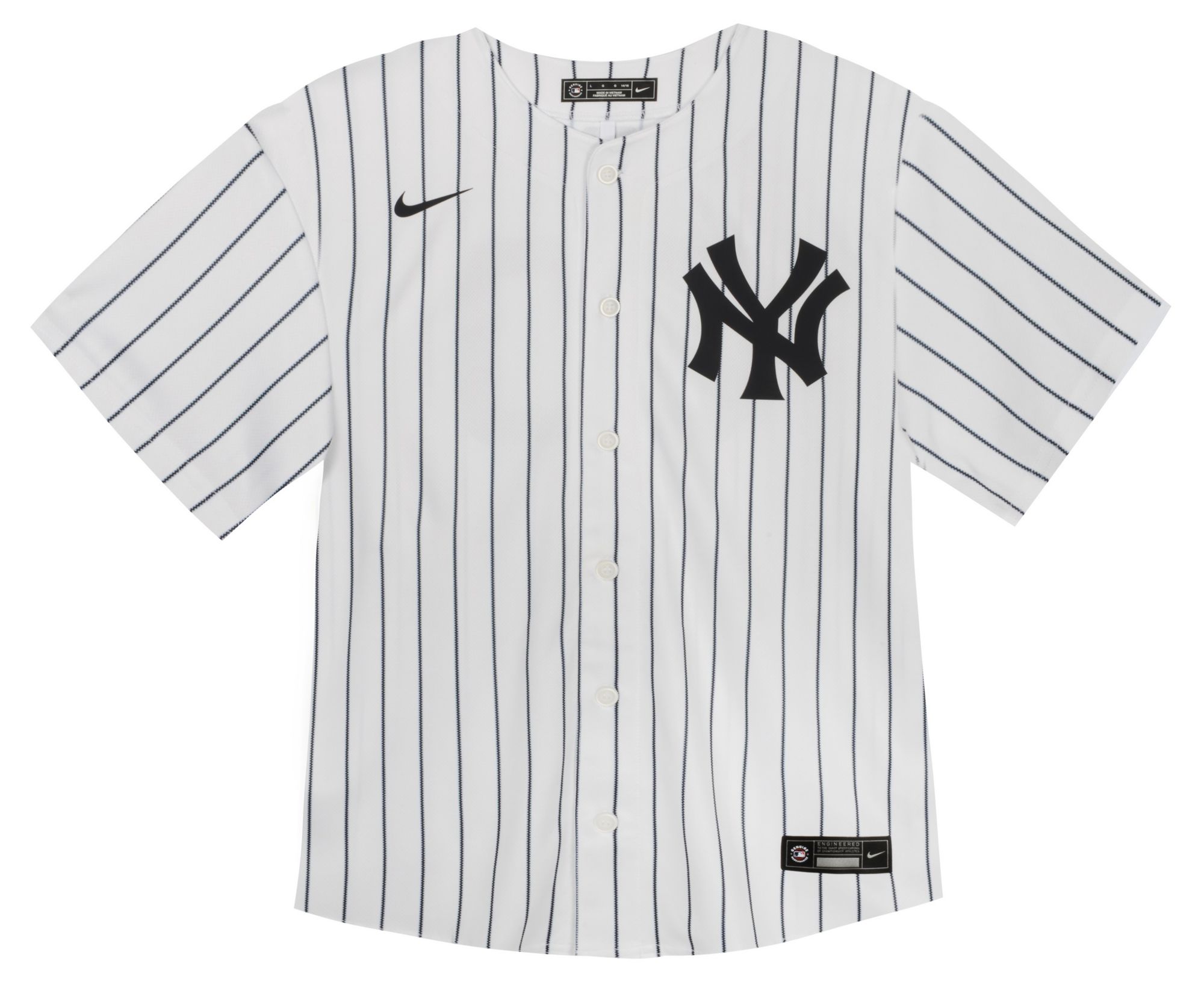 Outerstuff Toddler New York Yankees White Blank Home Game Jersey