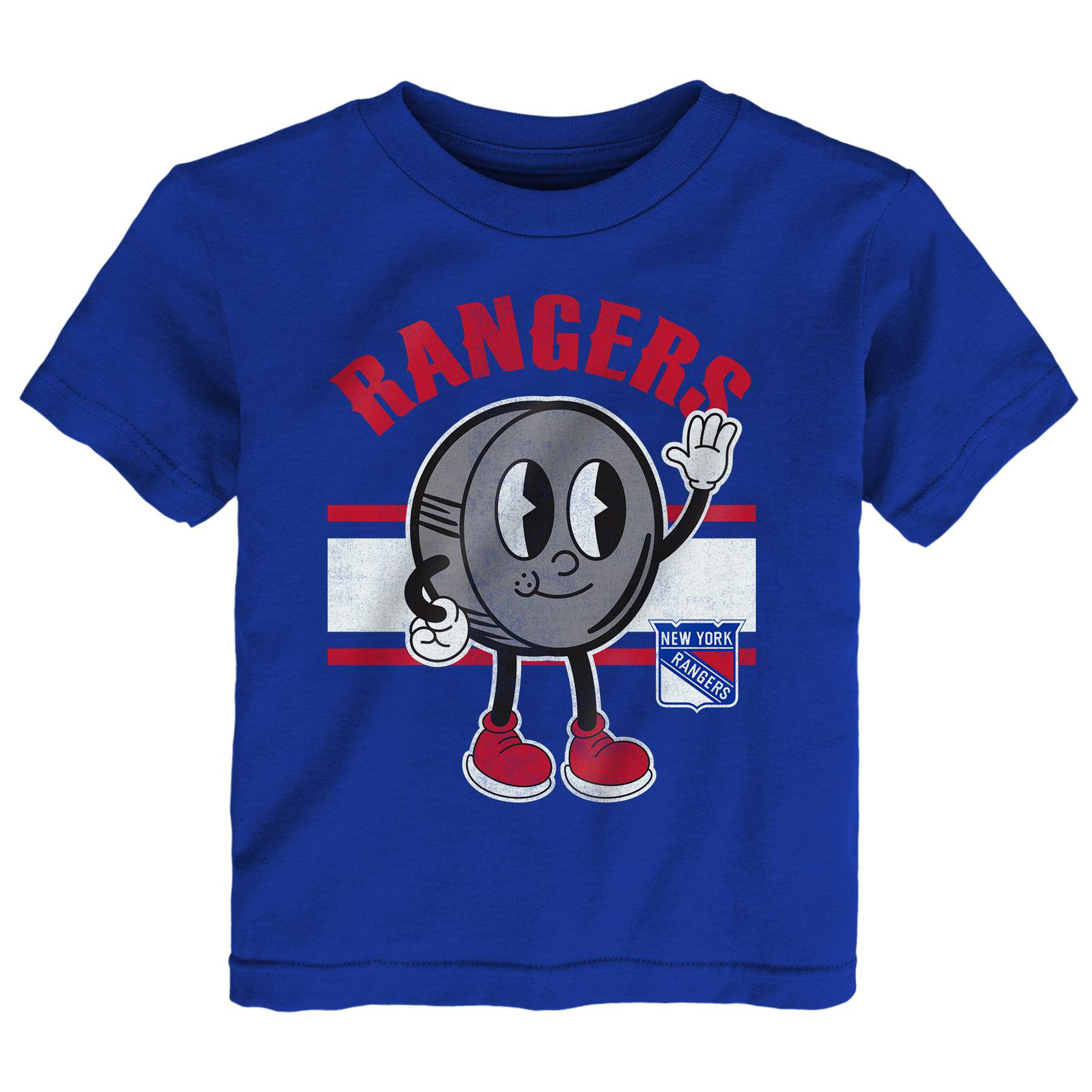 Outerstuff Toddler New York Rangers Royal Mr. Puck T-Shirt, Boys', 4T, Blue