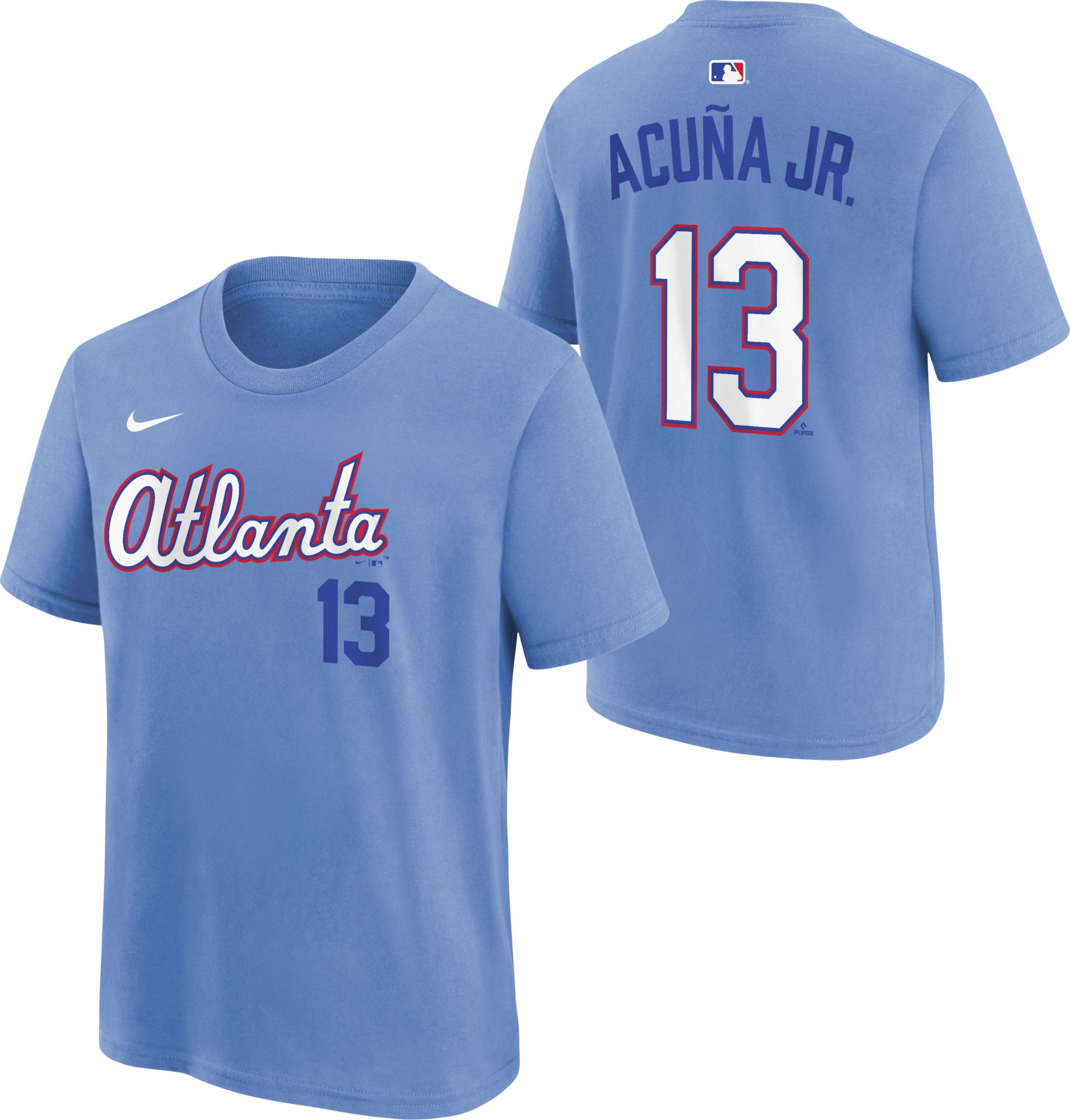 Outerstuff Youth Atlanta Braves Ronald Acuña Jr. #13 City Connect T-Shirt