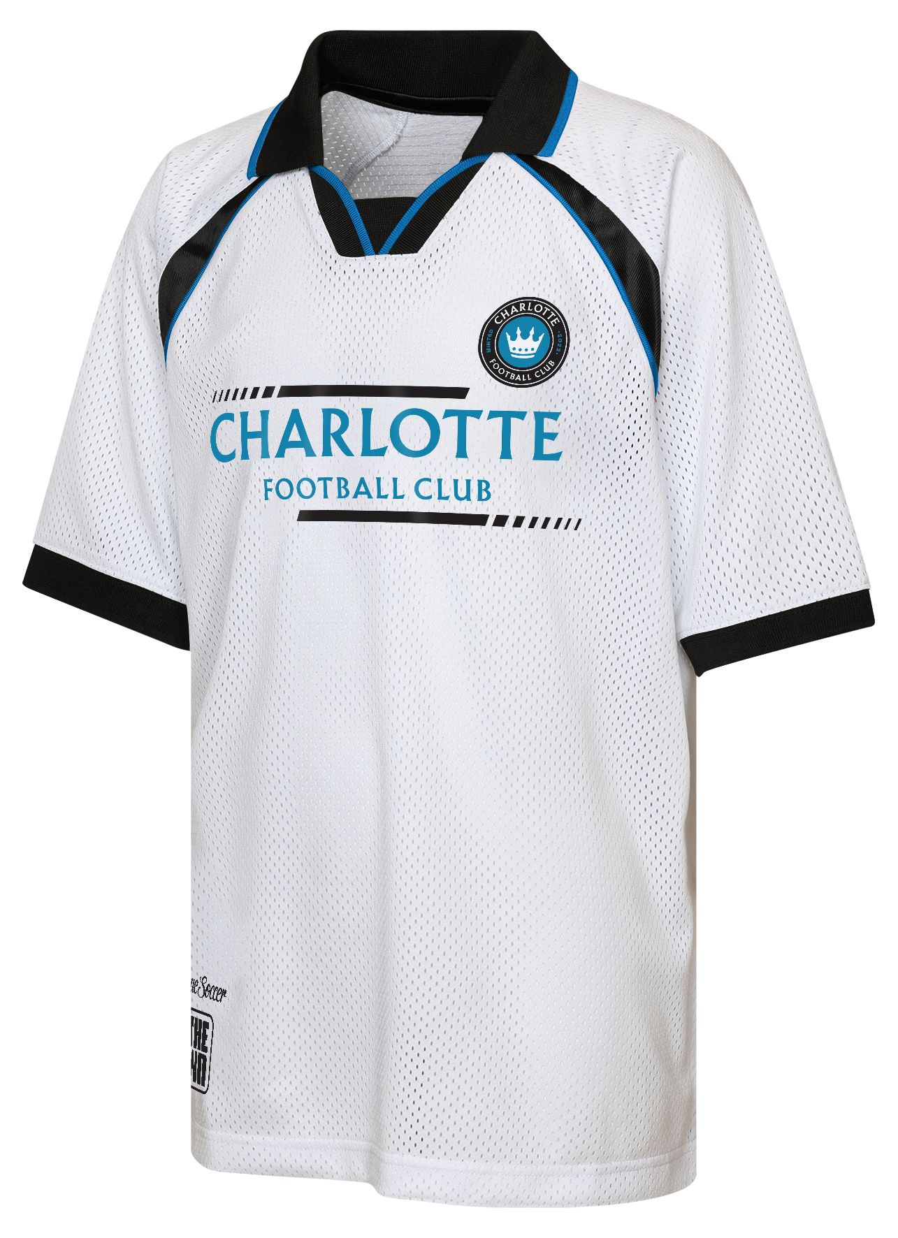 MLS Youth Charlotte FC White Leave Your Mark T-Shirt