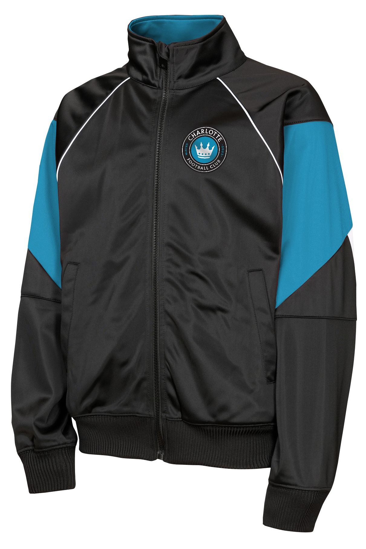 MLS Youth Charlotte FC Black 2026 Exceptional Home Track Jacket