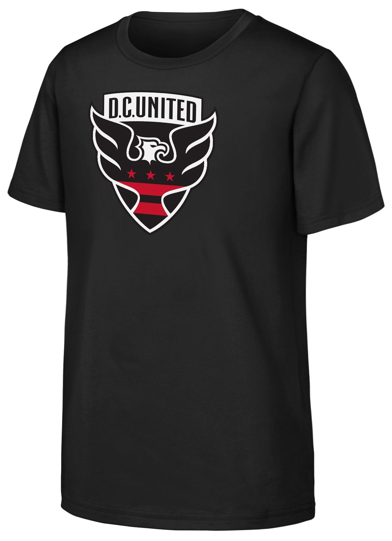 MLS Youth D.C. United Black Logo T-Shirt