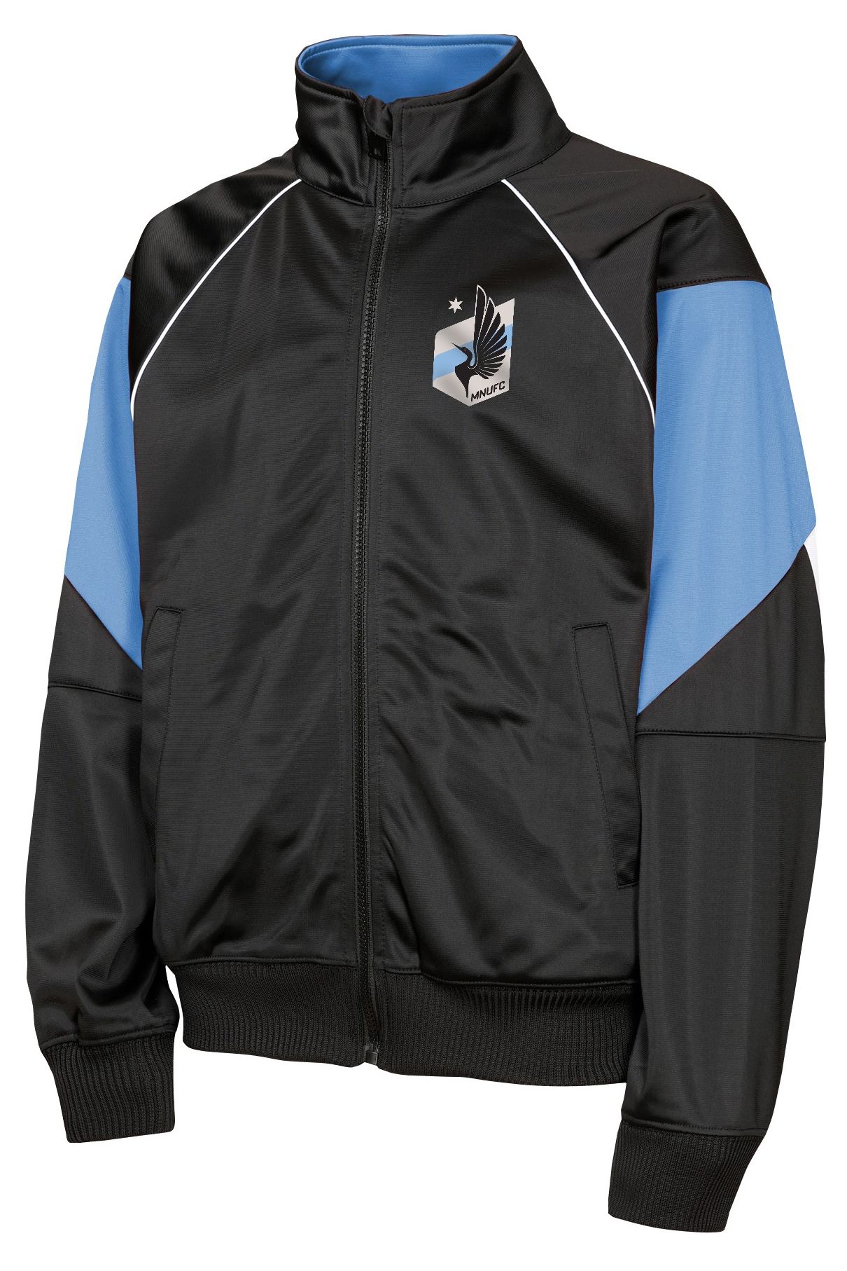 MLS Youth Minnesota United FC Black 2026 Exceptional Home Track Jacket