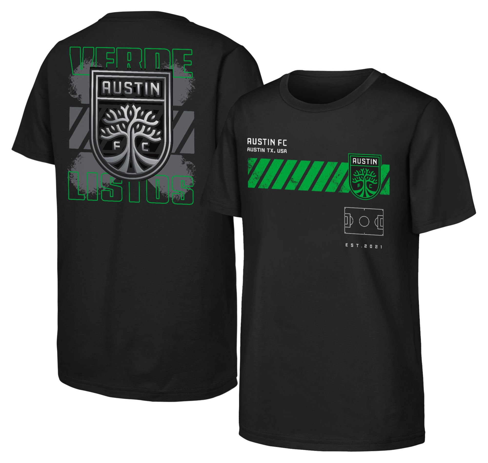 MLS Youth Austin FC Black Defender T-Shirt