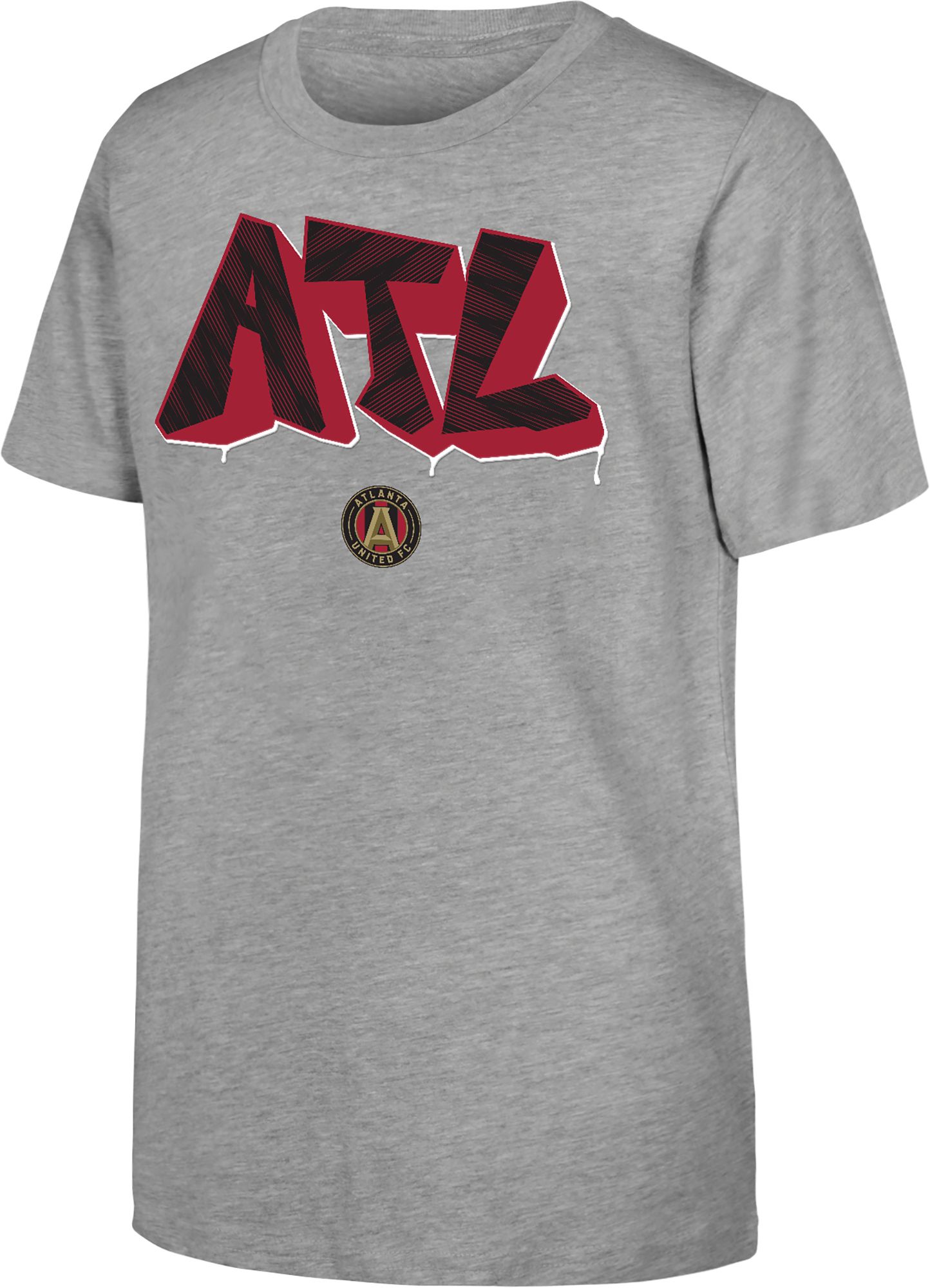 MLS Youth Atlanta United Heather Grey Blockbuster T-Shirt