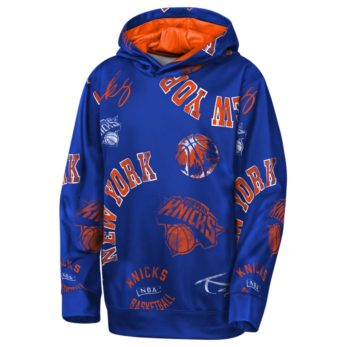 Pro Standard Men's New York Knicks Black Wool Varsity Jacket