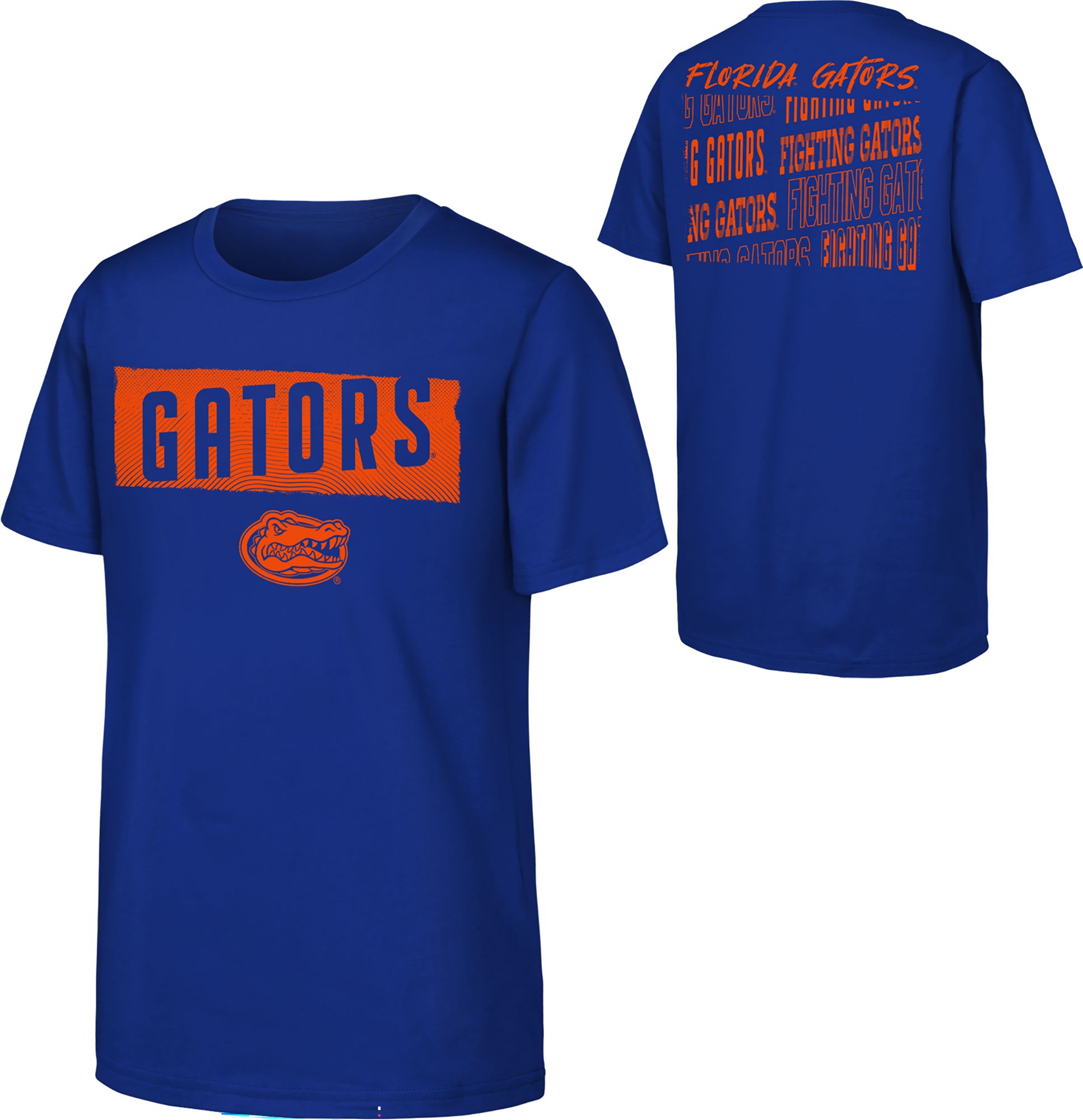 NCAA Youth Florida Gators Royal Tale of the Tape T-Shirt