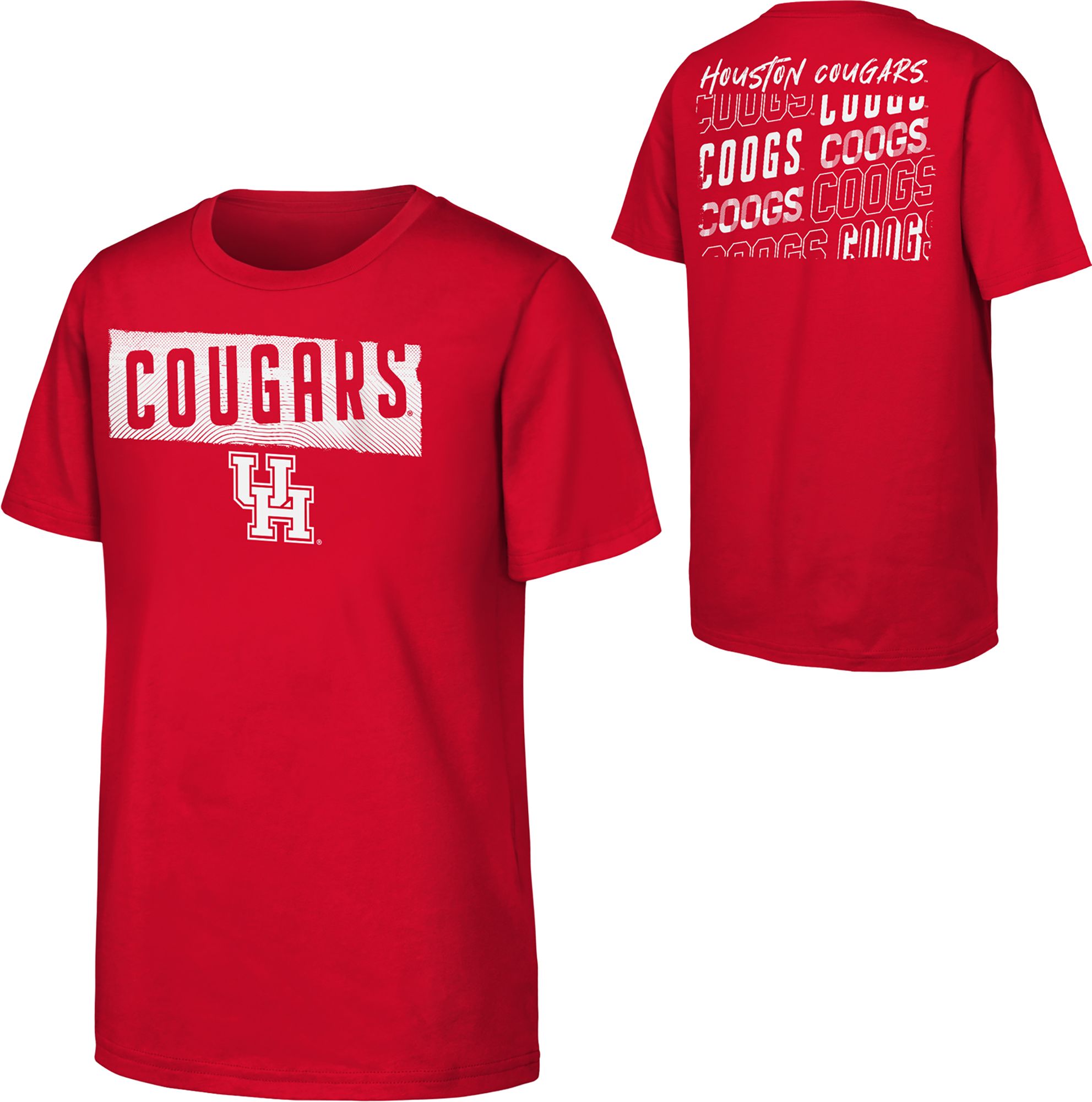 NCAA Youth Houston Cougars Red Tale of the Tape T-Shirt