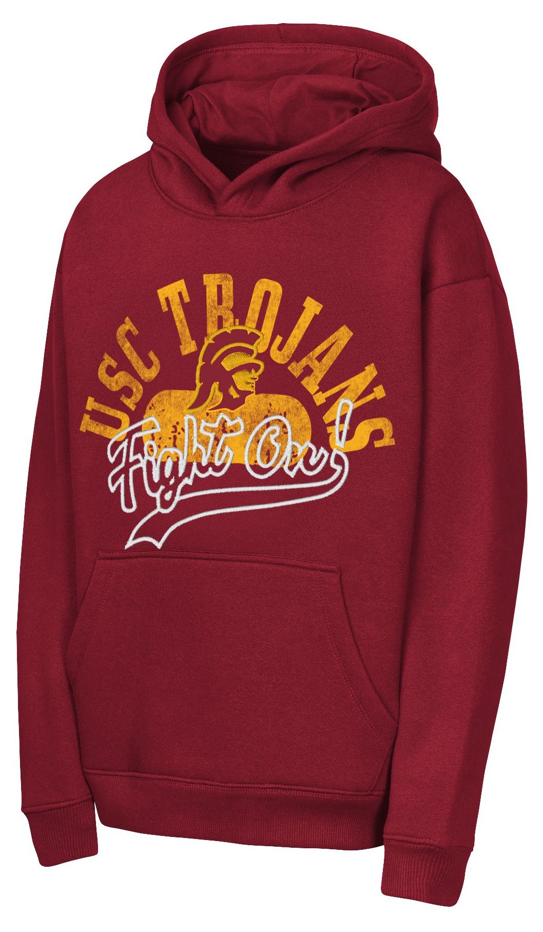 NCAA Youth USC Trojans Red Sweep Hoodie