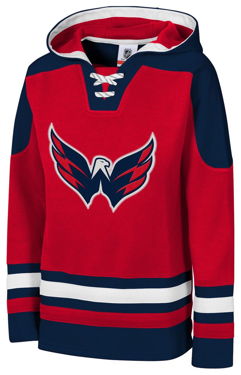 NHL Youth Washington Capitals Red Must-Have Ageless Home Pullover Hoodie