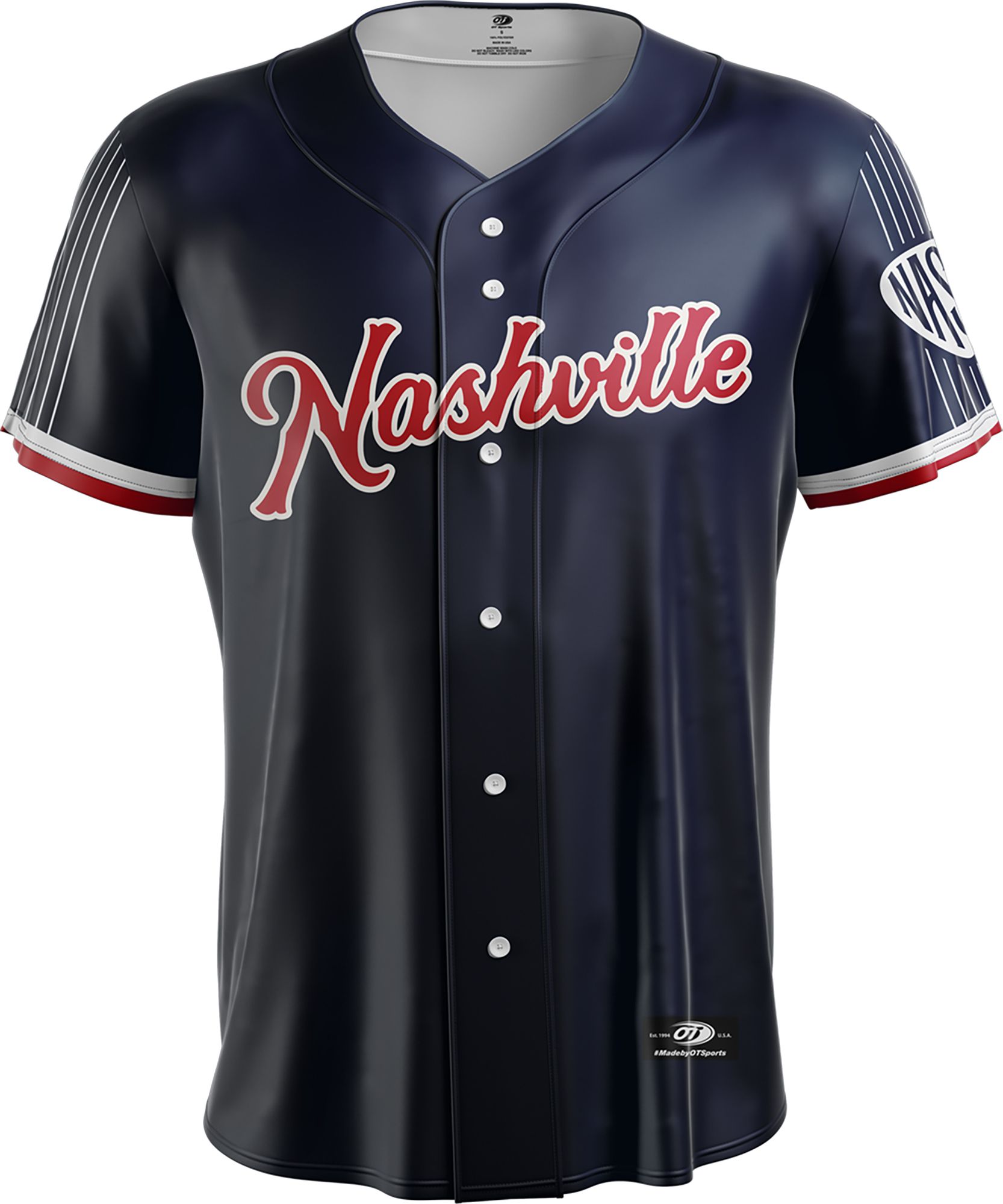 OT Sports Youth Nashville Sounds Alternate Jersey