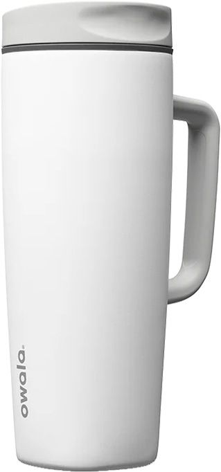 Owala 24 oz. Stainless Steel SmoothSip Slider Coffee Tumbler with Handle