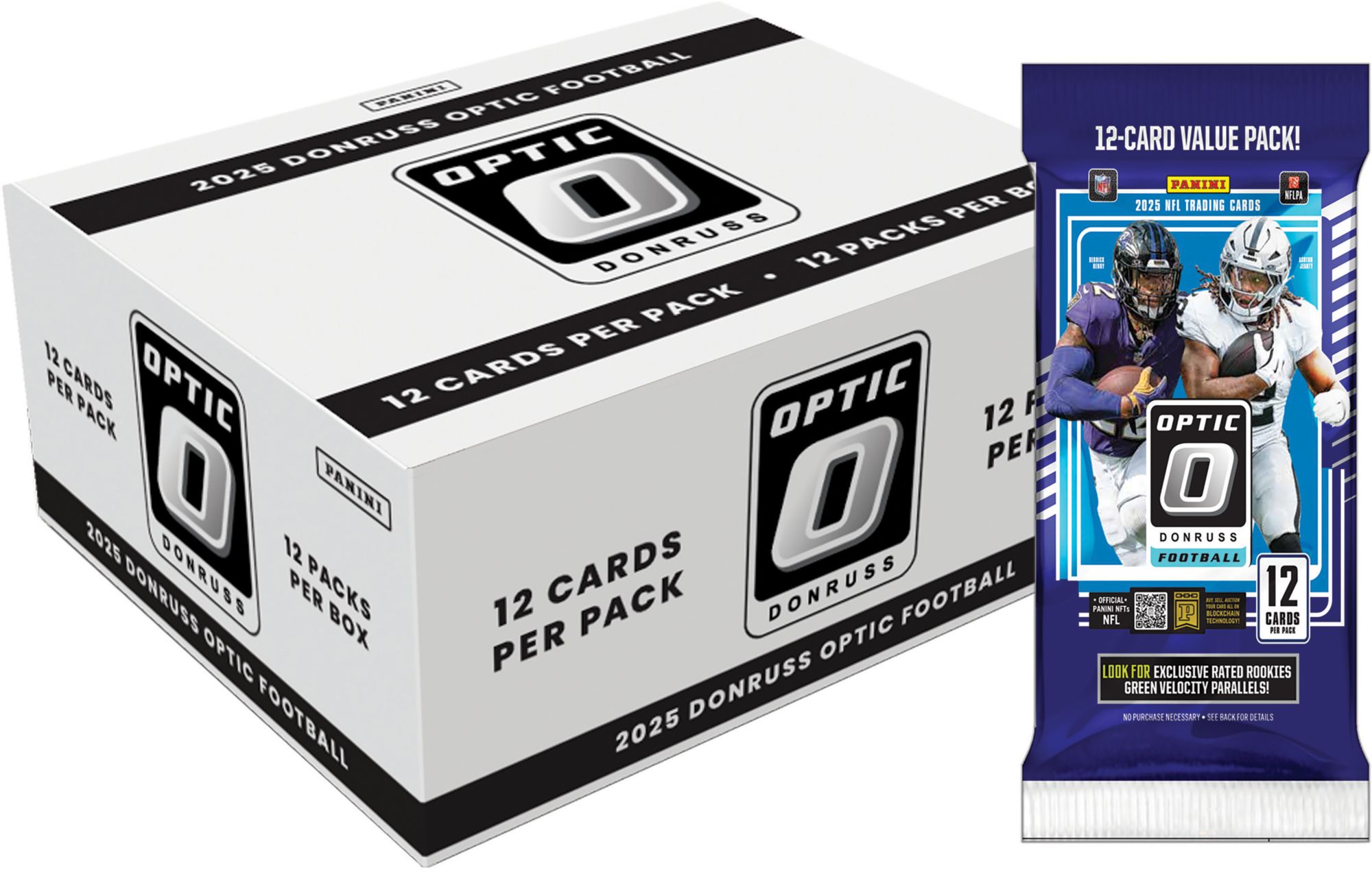 2025 Panini Donruss Optic Football Fat Pack Box