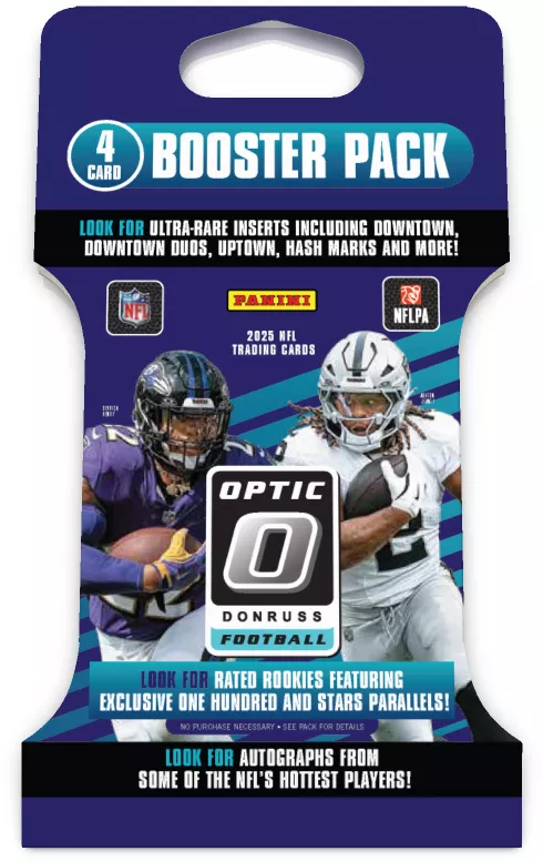 2025 Panini NFL Optic Donruss Football Booster Pack