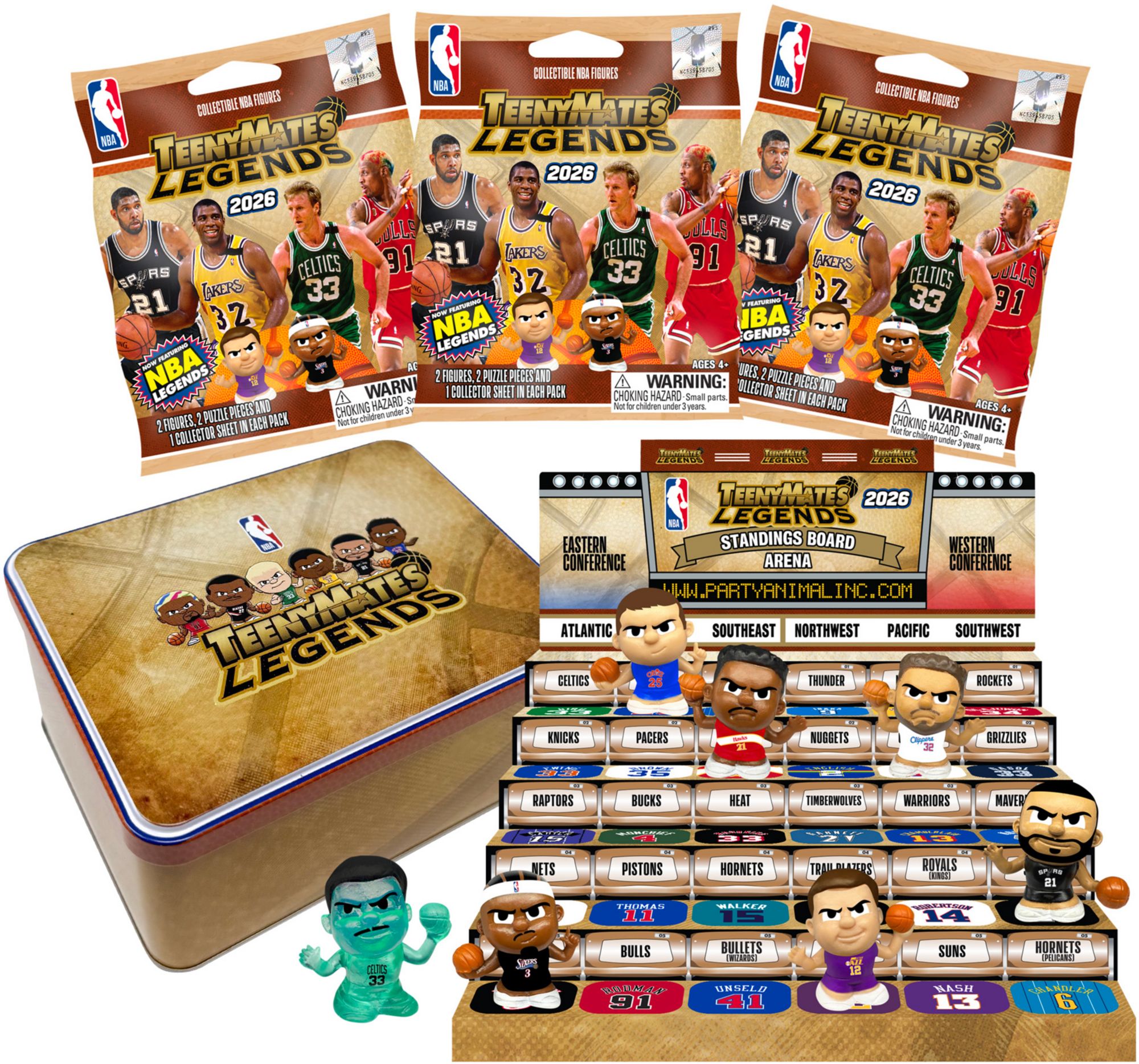 Party Animal NBA TeenyMates Collector Tin
