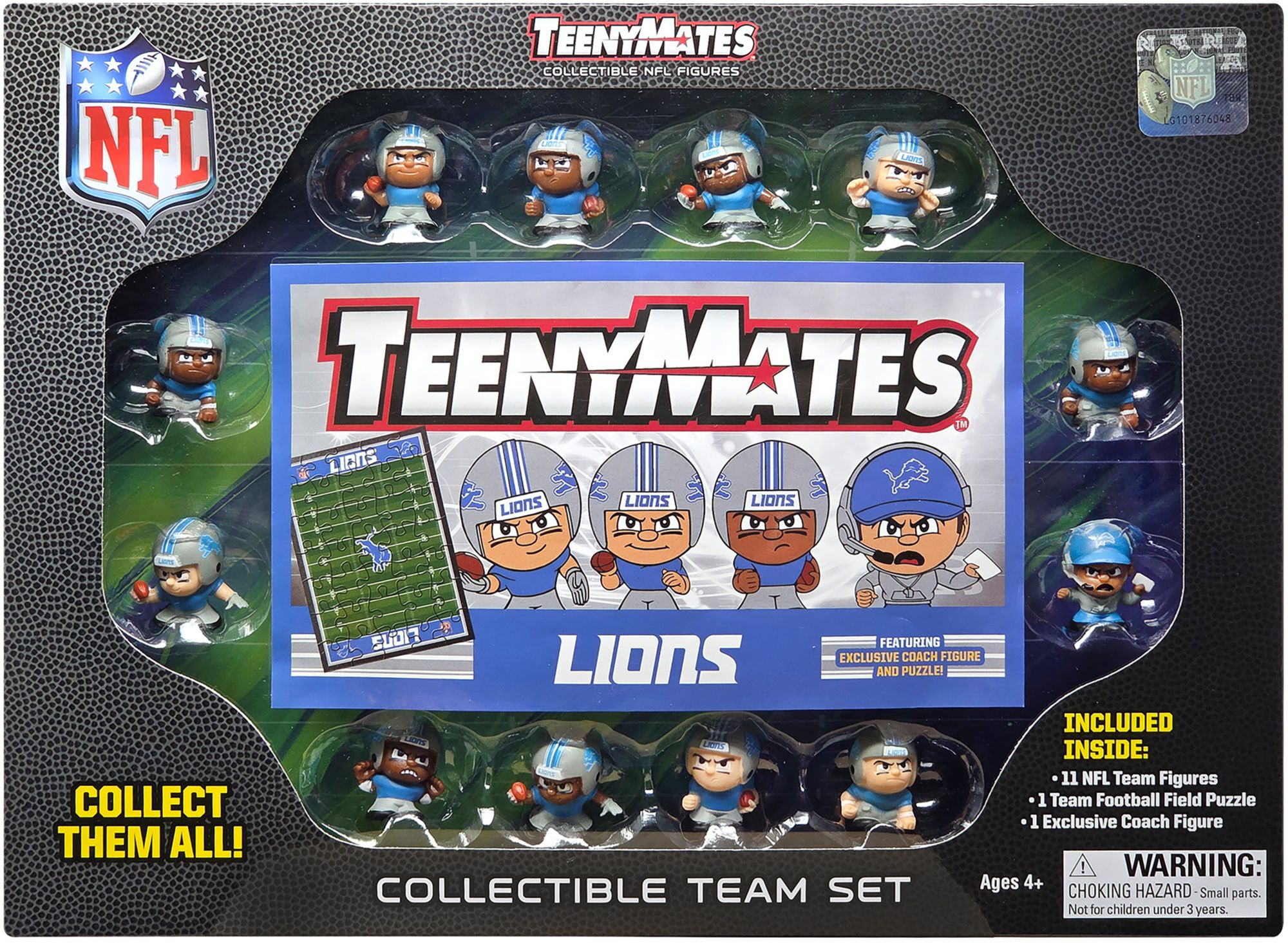 Party Animal Detroit Lions TeenyMate Team Figurine Set