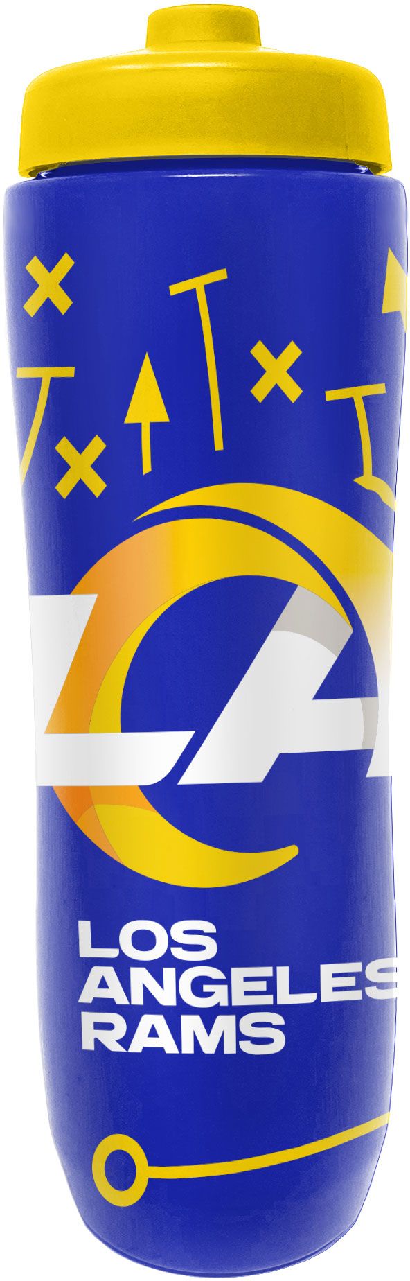 Party Animal Los Angeles Rams Squeezy Water Bottle