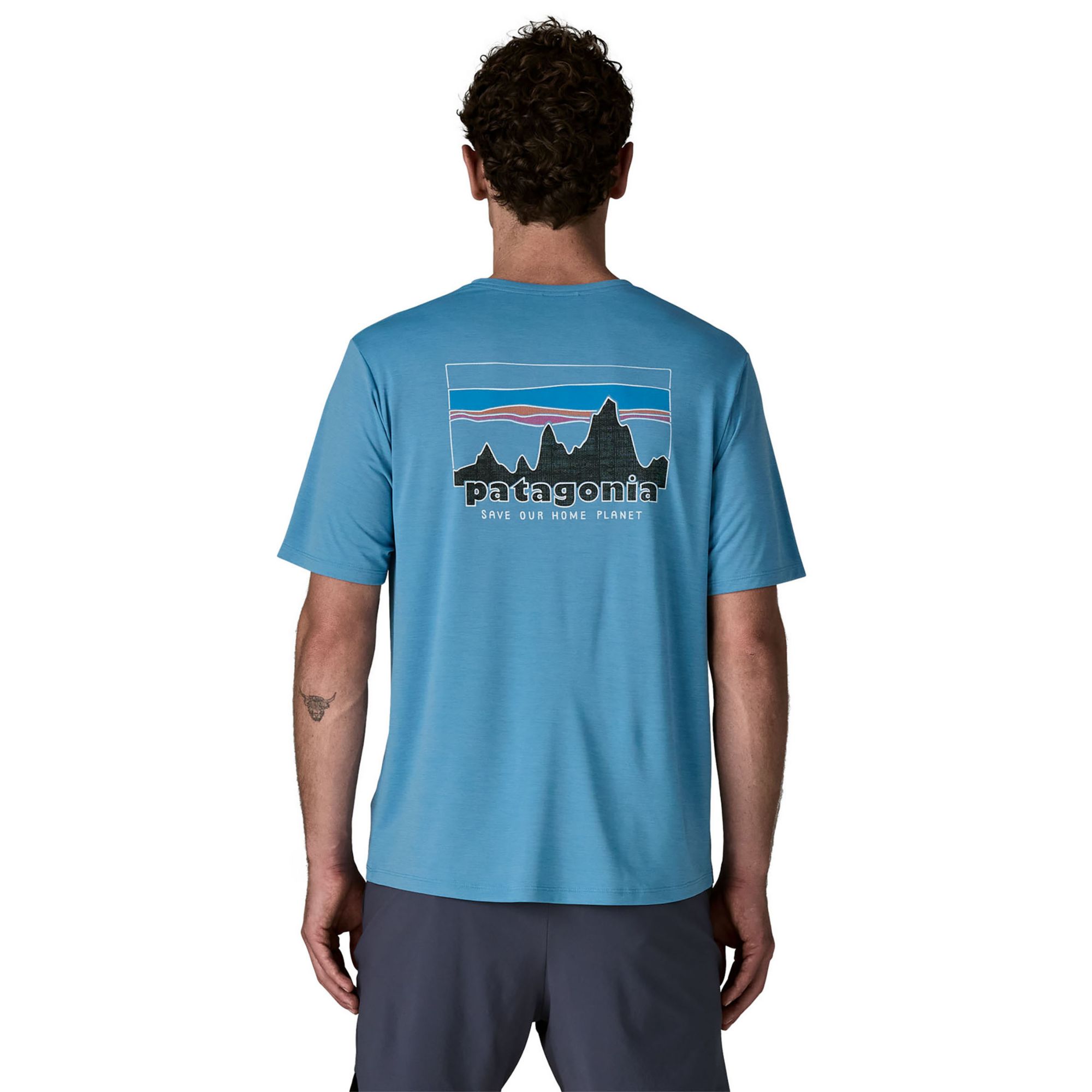 Patagonia Men's Capilene Cool Daily Short Sleeve  73 Skyline T-Shirt