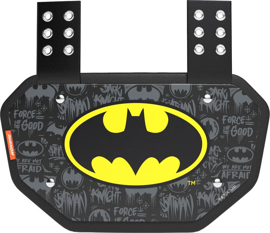 Phenom Elite Batman Football Backplate - youth