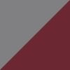 Pewter/Grey/Deep Red
