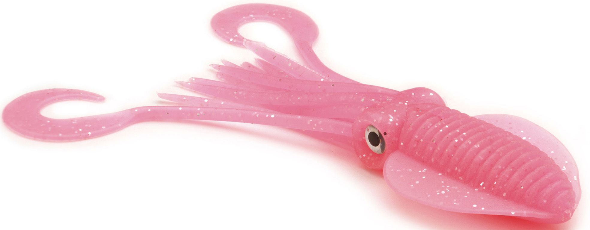 P-Line Twin Tail Squid 2 Hook Rig