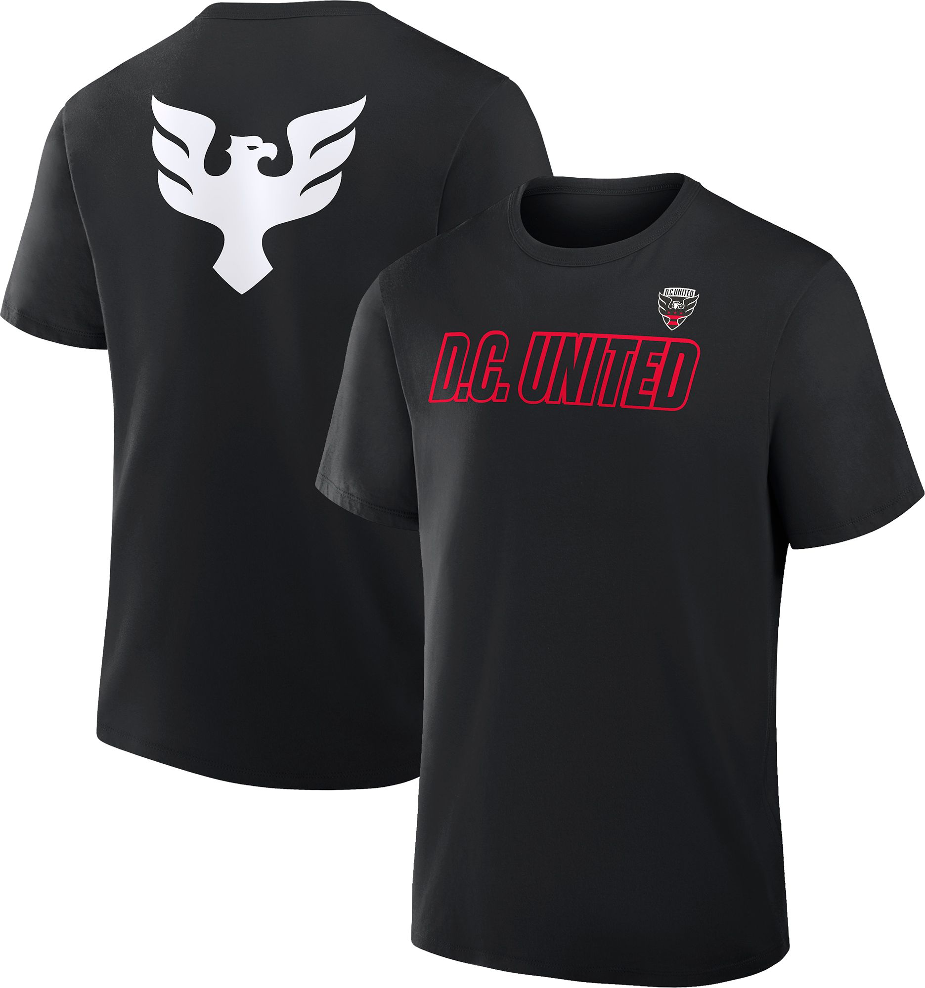 MLS Adult D.C. United Black 2-Hit T-Shirt