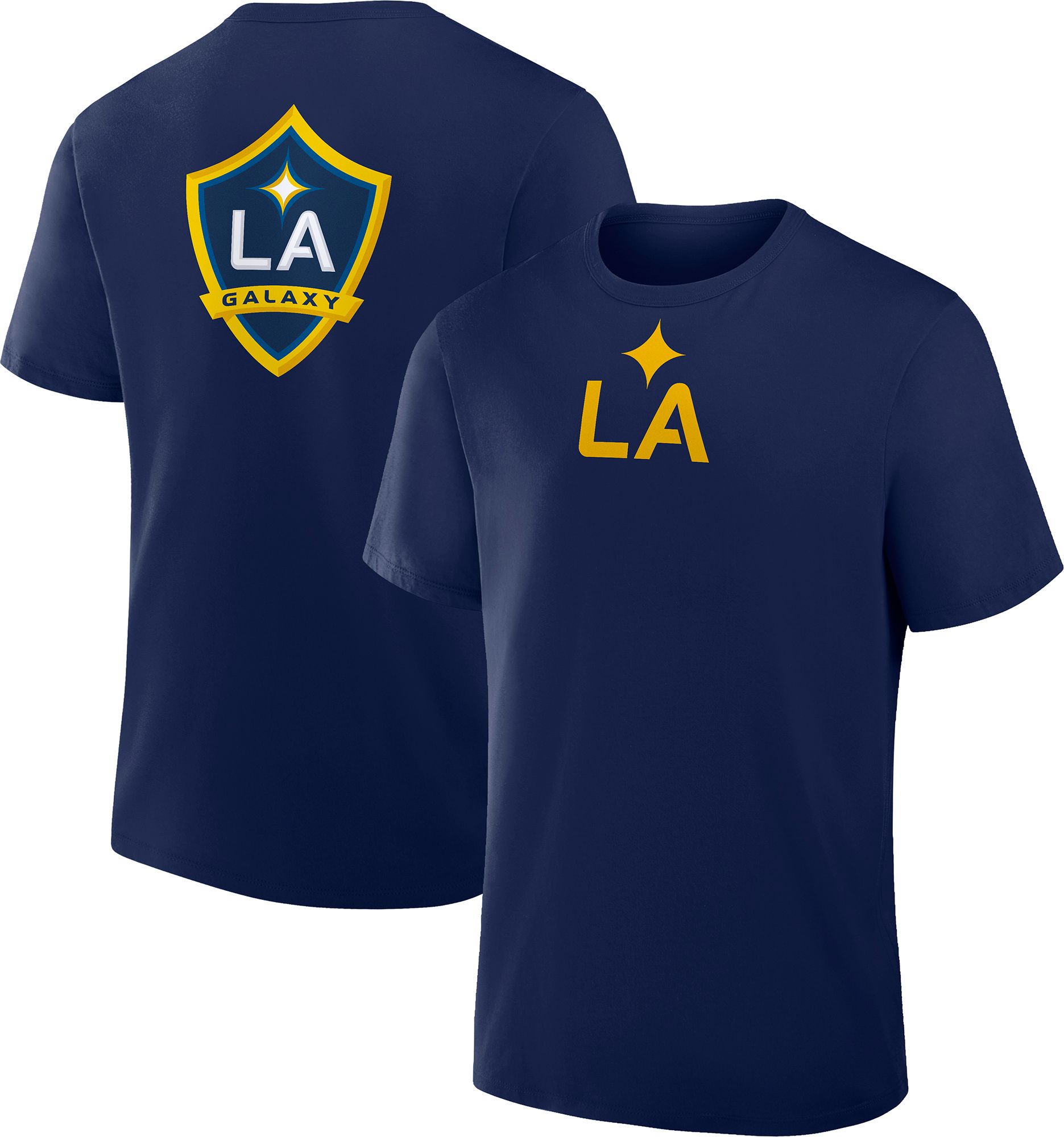 MLS Adult Los Angeles Galaxy Athletic Navy 2-Hit T-Shirt