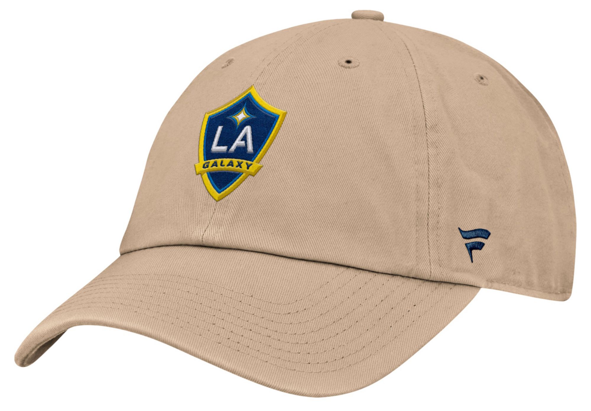MLS Adult Los Angeles Galaxy Tan Adjustable Dad Hat
