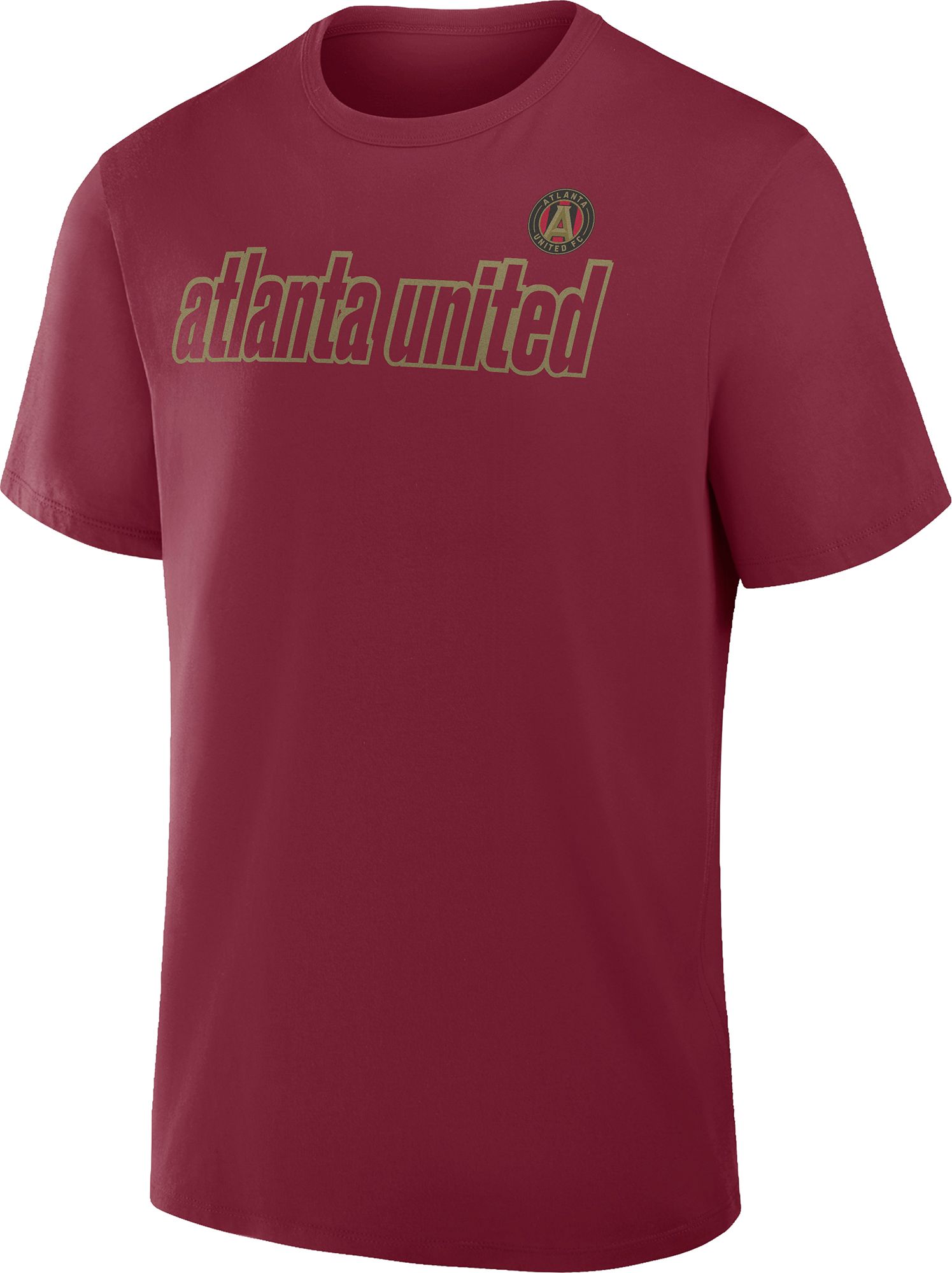 MLS Adult Atlanta United Dark Garnet 2-Hit T-Shirt