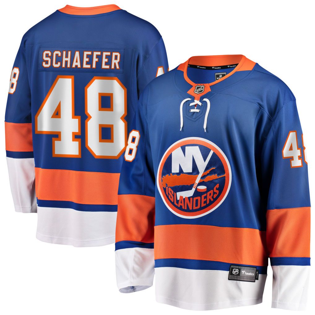 NHL Adult New York Islanders Matthew Schaefer #48 Replica Jersey