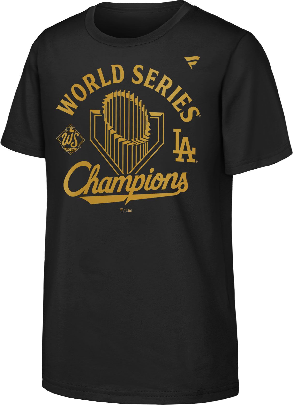 MLB Team Apparel Youth Los Angeles Dodgers 2025 World Series Champions Parade T-Shirt
