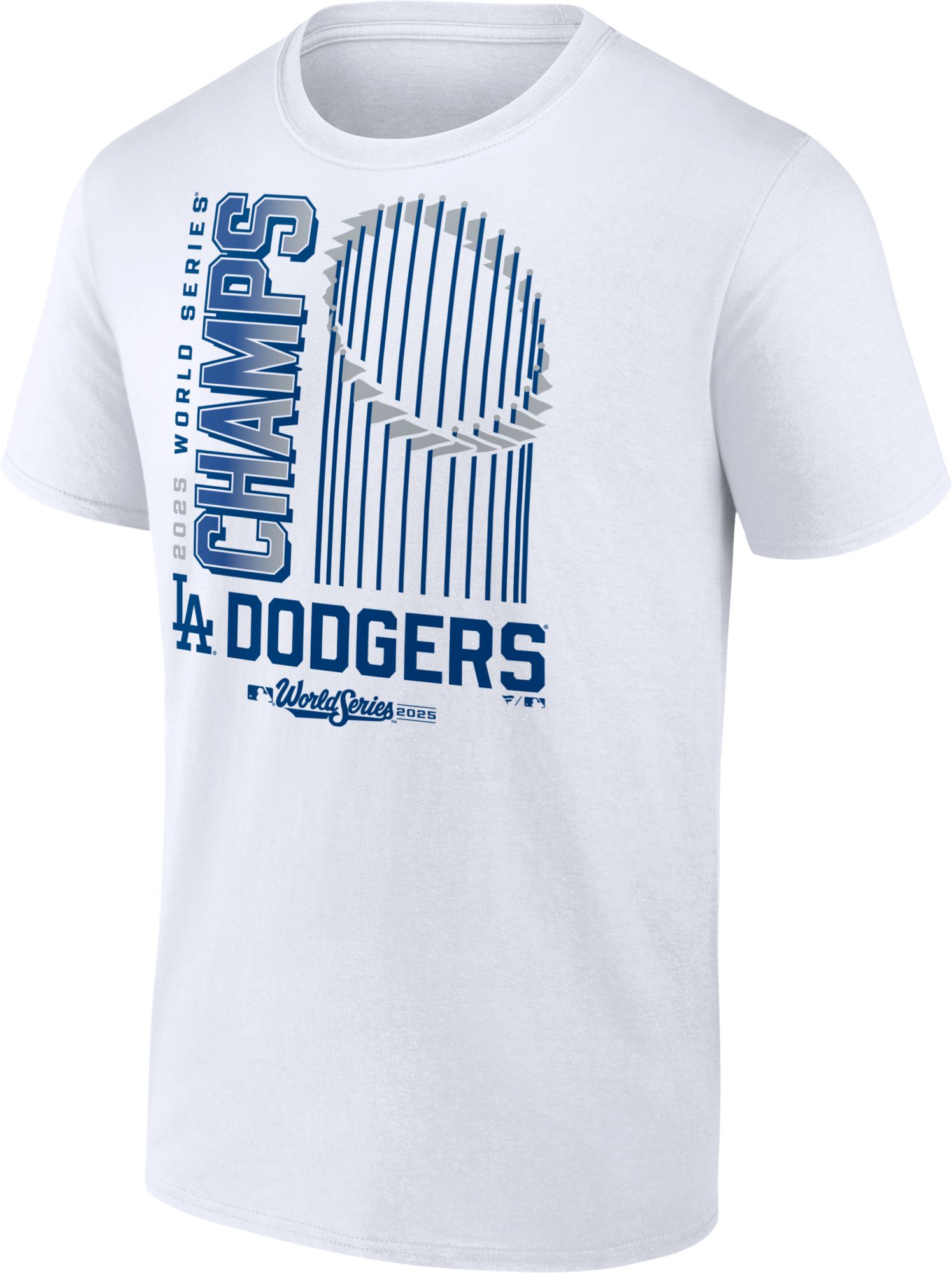 MLB Team Apparel Men's Los Angeles Dodgers 2025 World Series Champions Wild Pitch T-Shirt