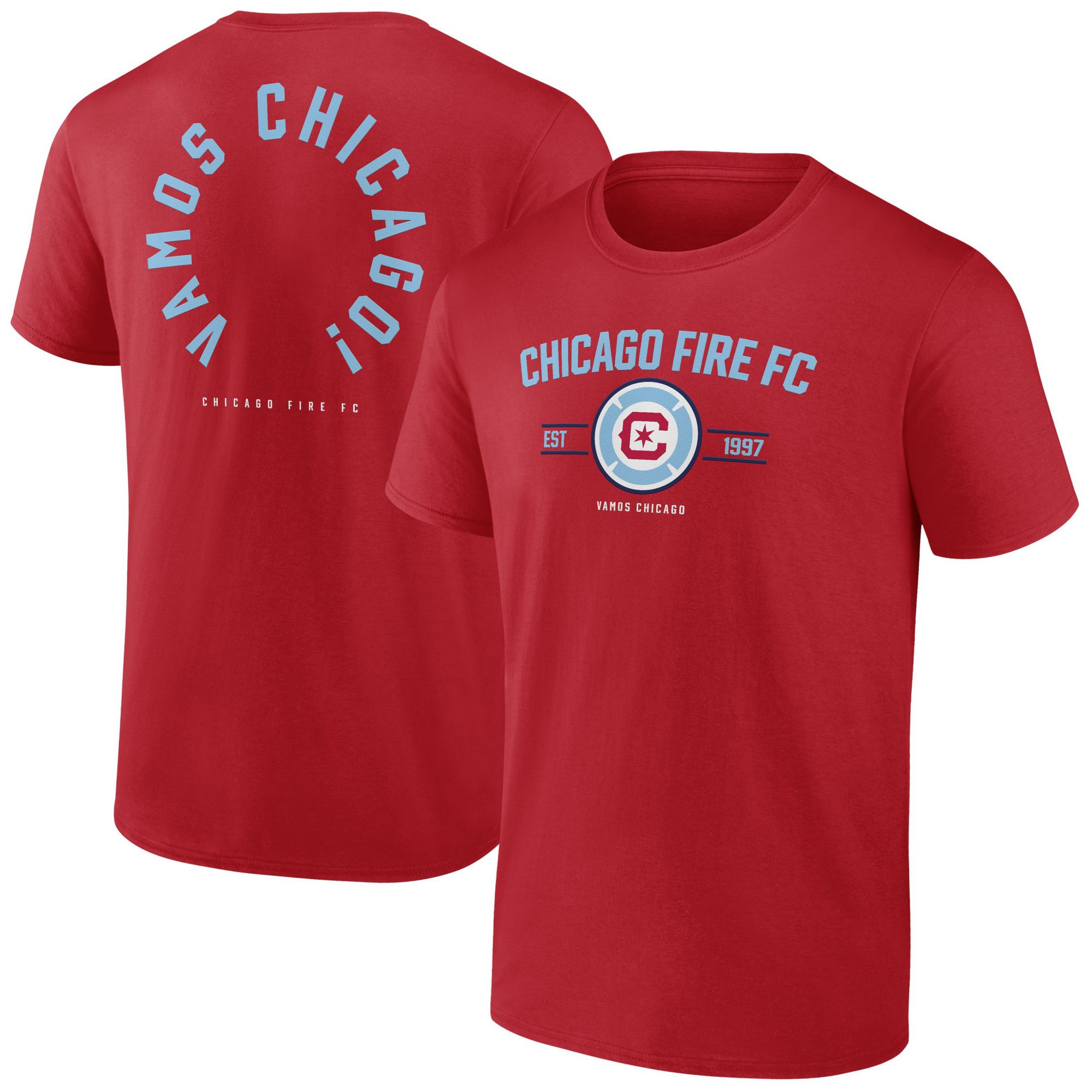 MLS Men's Chicago Fire Red Shot T-Shirt