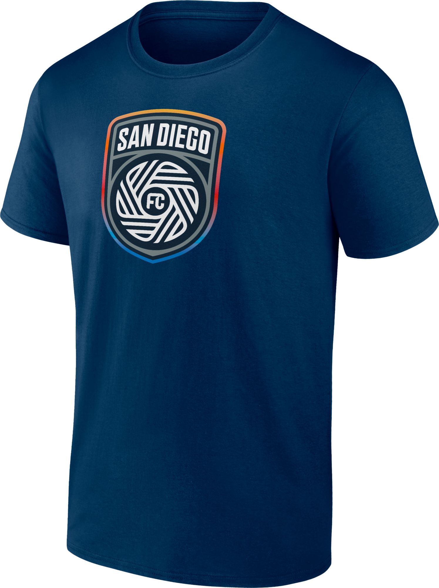 MLS Men's San Diego FC Navy Logo T-Shirt
