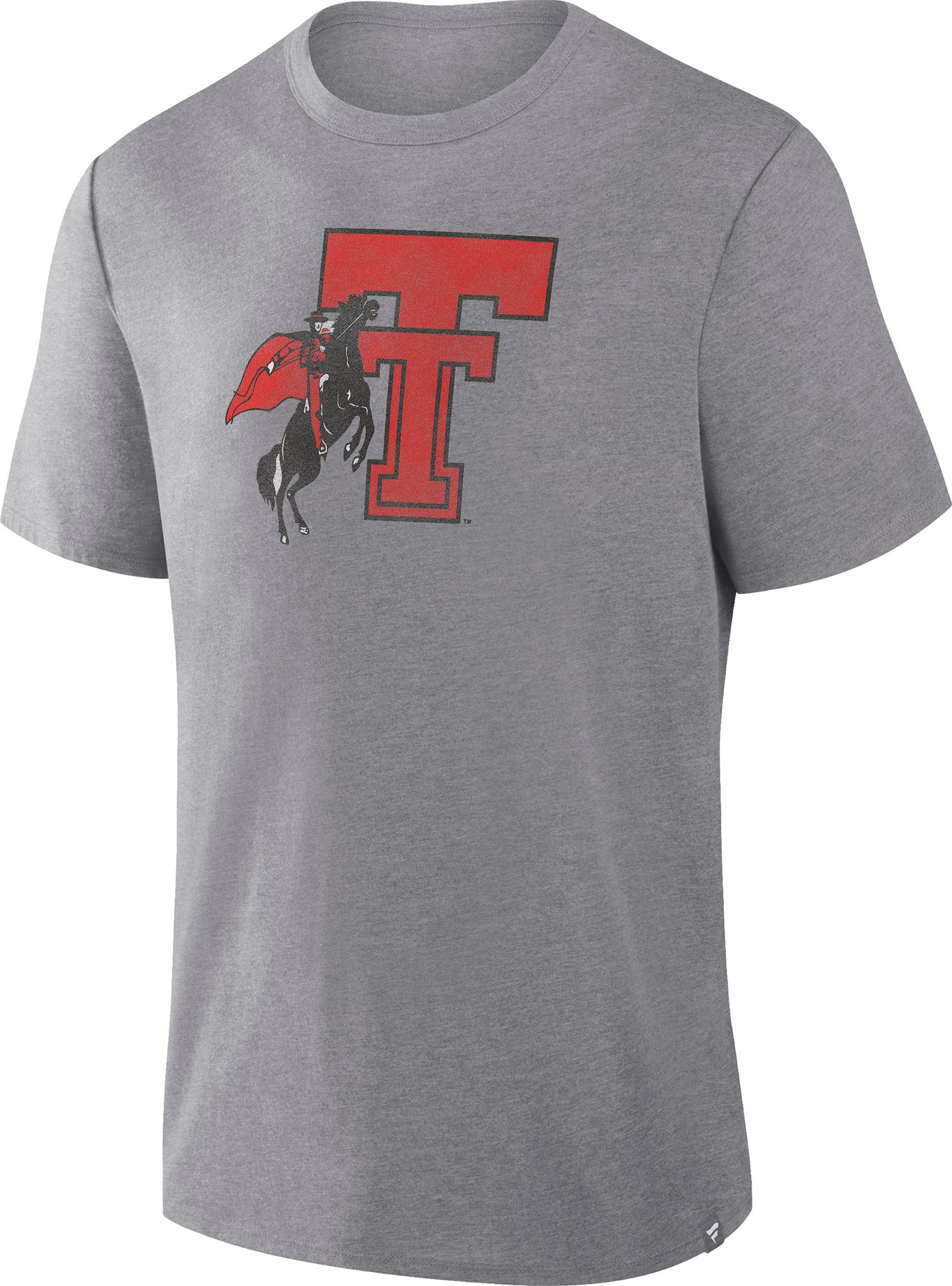 NCAA Men's Texas Tech Red Raiders Athletic Gray Heather Tribute Triblend T-Shirt