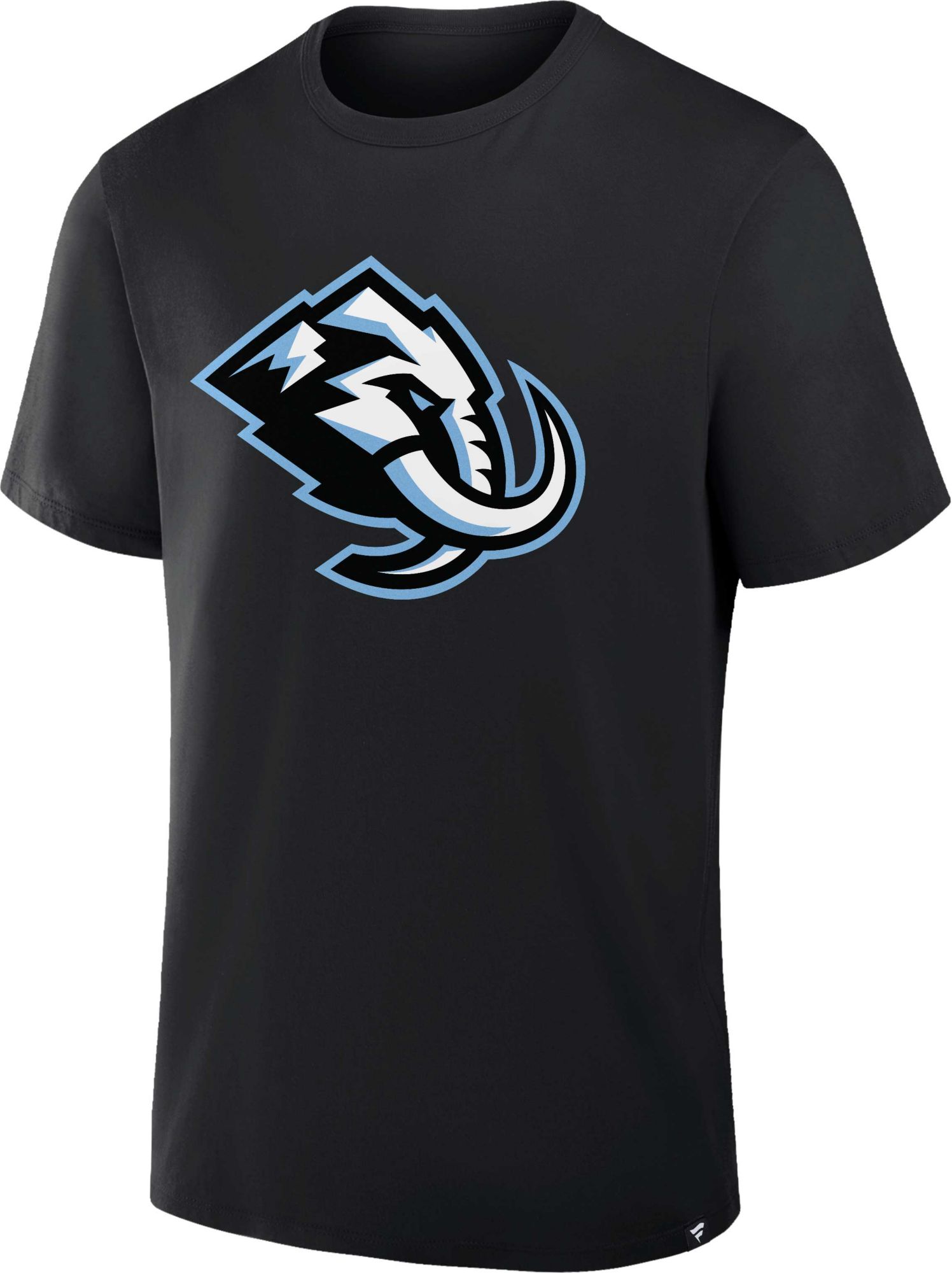 NHL Men's Utah Mammoth Primary Logo Black T-Shirt