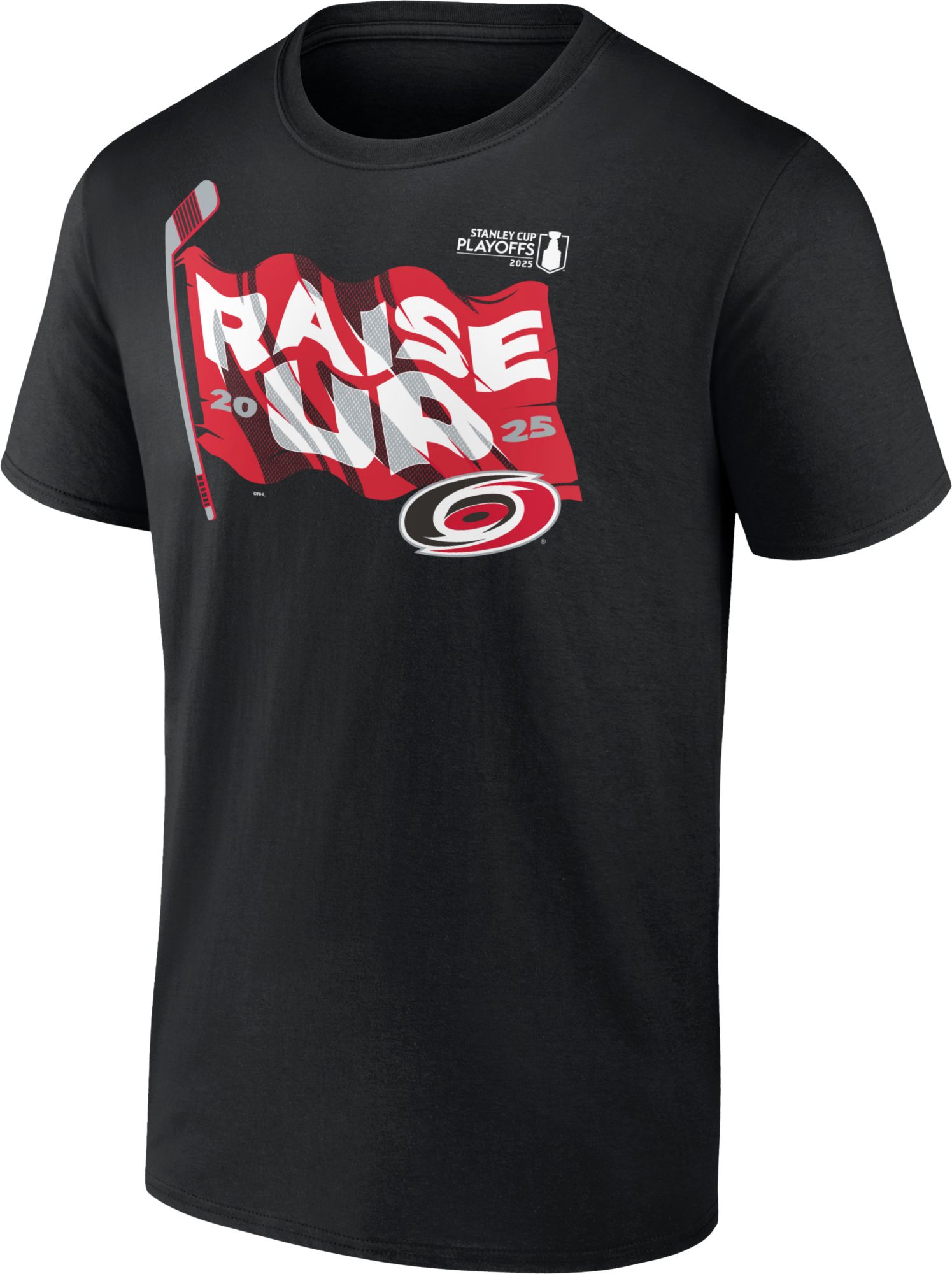 NHL Adult Carolina Hurricanes 'Raise Up' 2025 Playoffs T-Shirt