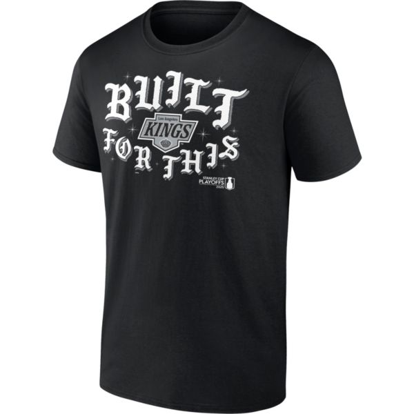 NHL Adult Los Angeles Kings 'Built for This' 2025 Playoffs T-Shirt