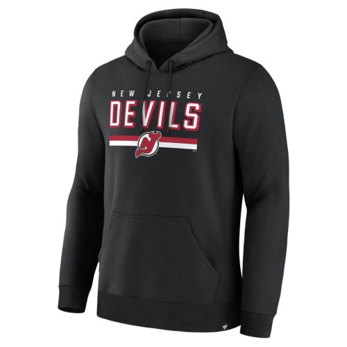 NHL Youth New Jersey Devils Black Power Play Pullover Hoodie