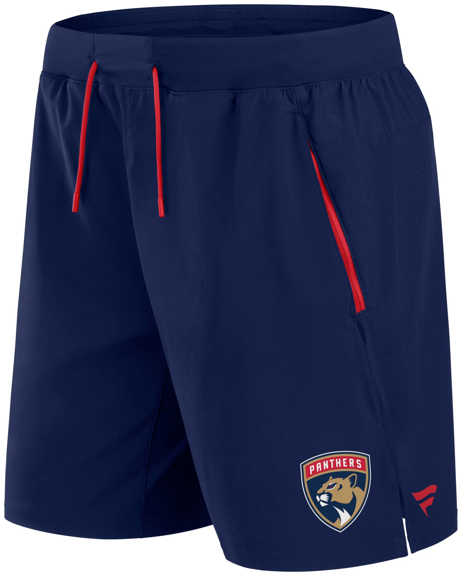 NHL Men's Florida Panthers Authentic Pro Rink Navy Performance Shorts