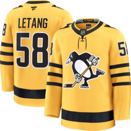 NHL Men's Pittsburgh Penguins Kris Letang #58 Gold Breakaway