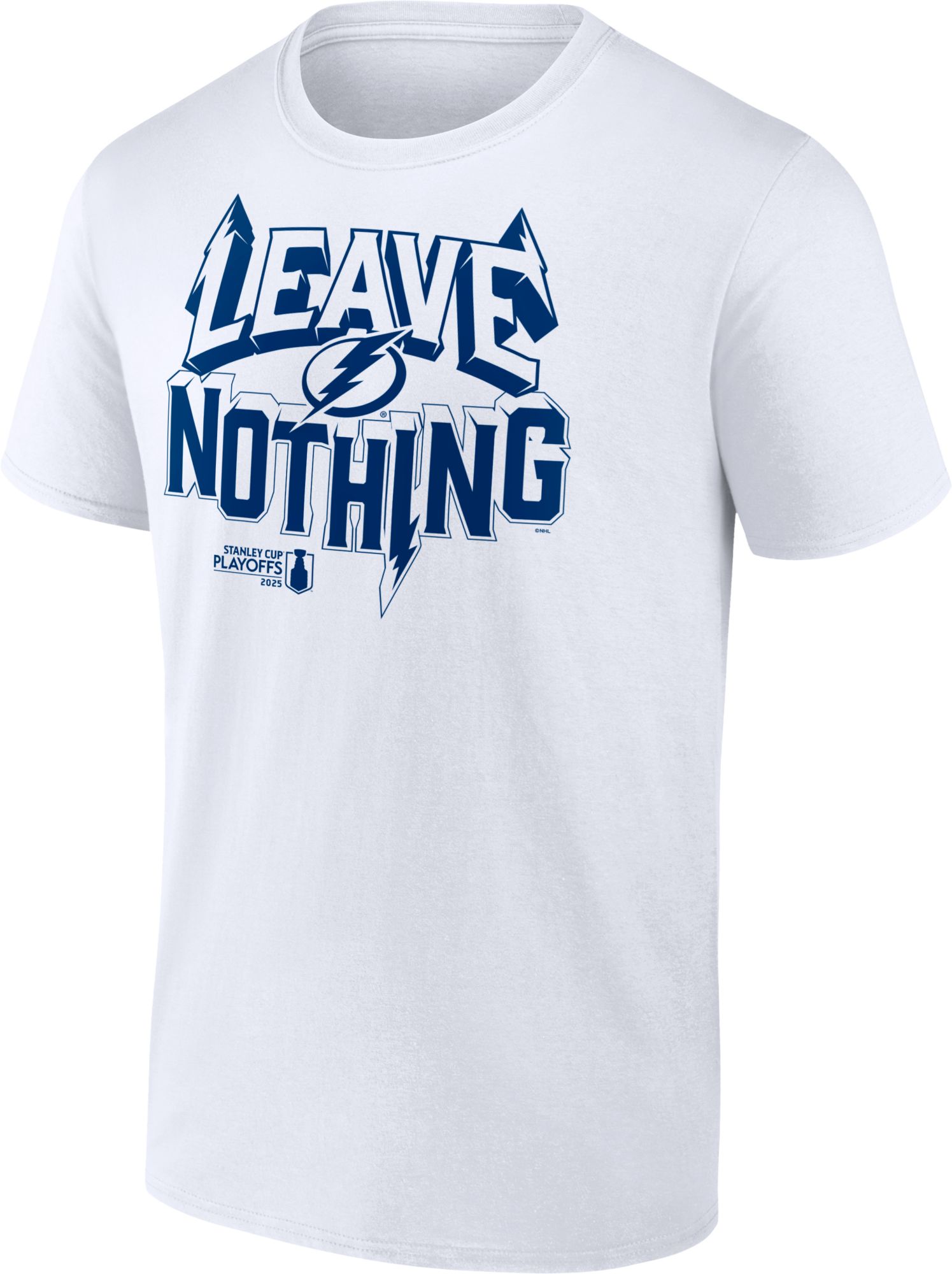 NHL Adult Tampa Bay Lightning 'Leave Nothing' 2025 Playoffs T-Shirt