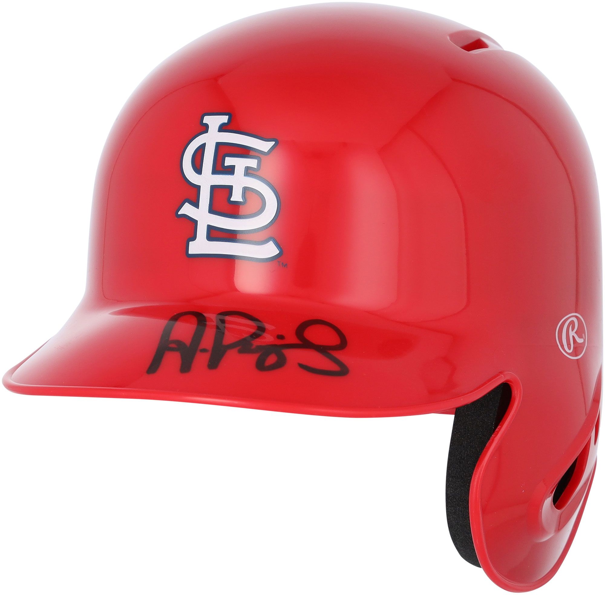 MLB Albert Pujols St. Louis Cardinals Authentic Autographed Mini Helmet