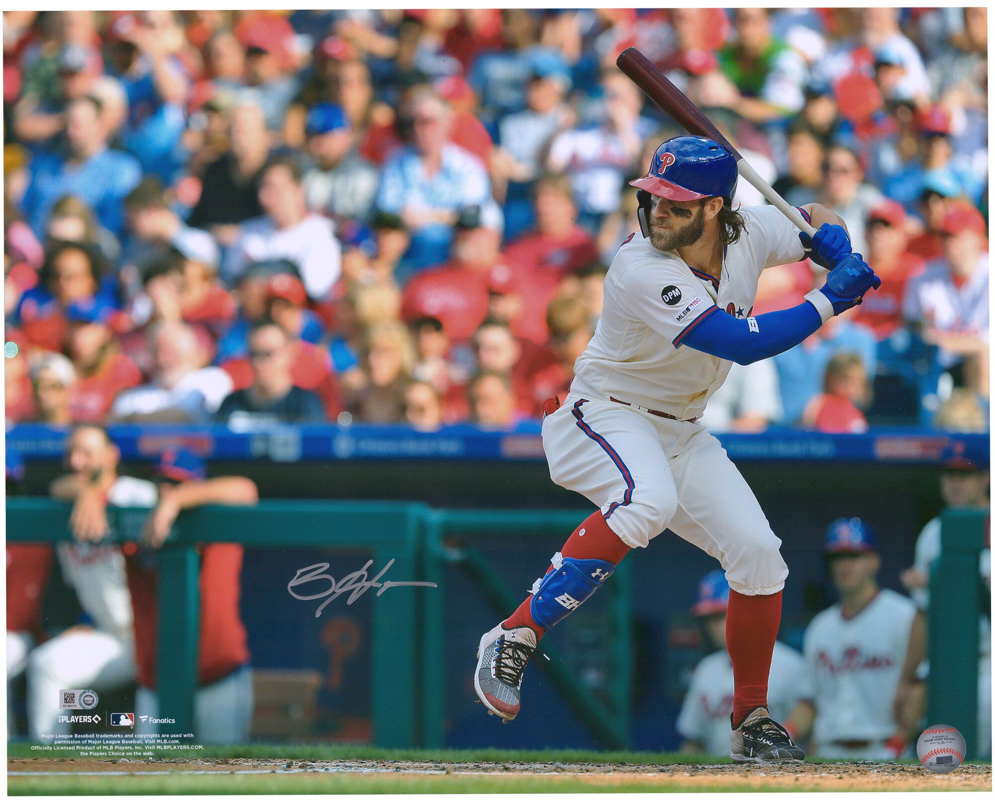 MLB Bryce Harper Authentic Autographed Photo