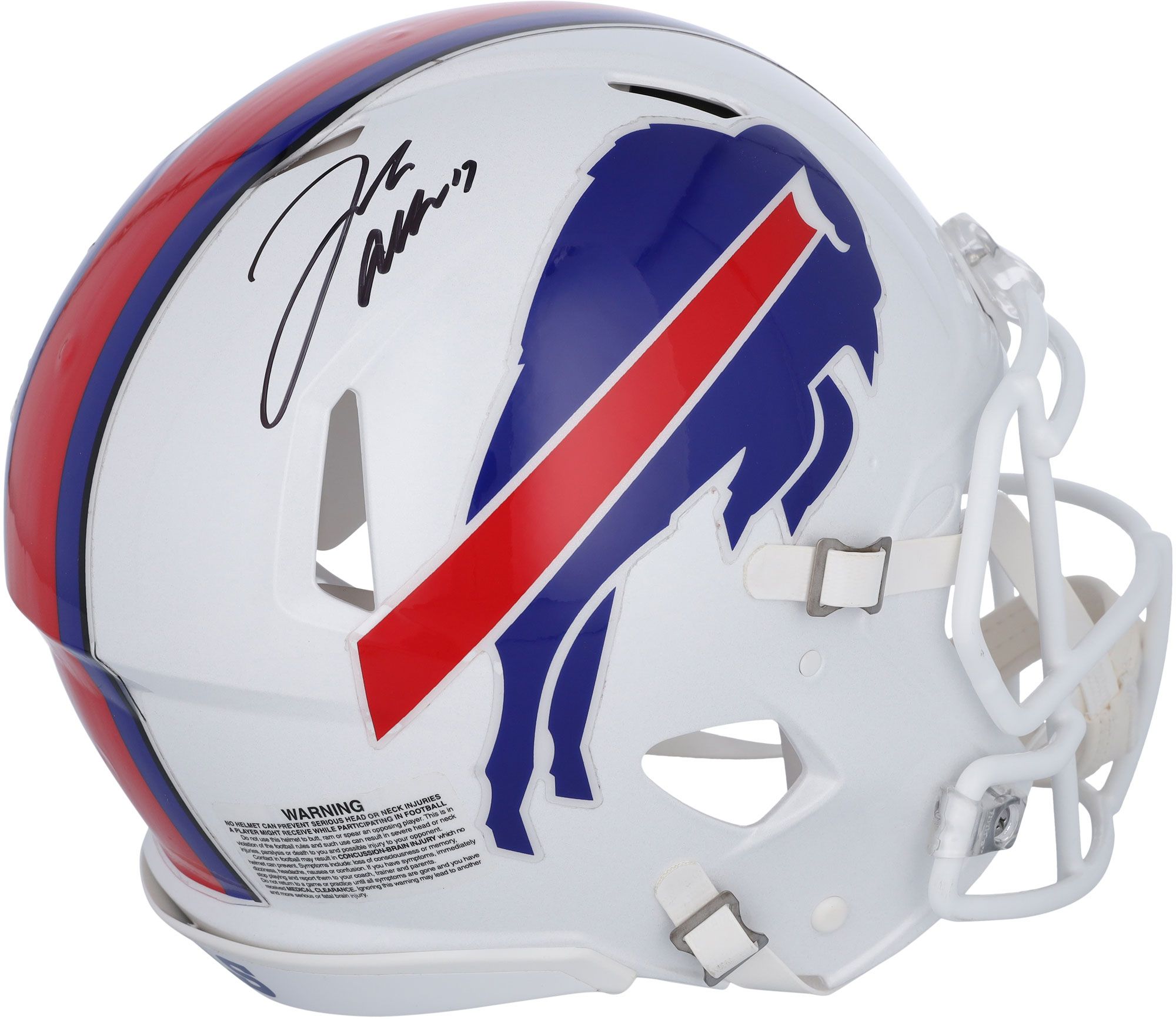NFL Josh Allen Buffalo Bills Authentic Autographed Helmet