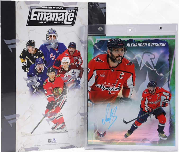 2025 Under Wraps Autographed Emanate Hockey Card